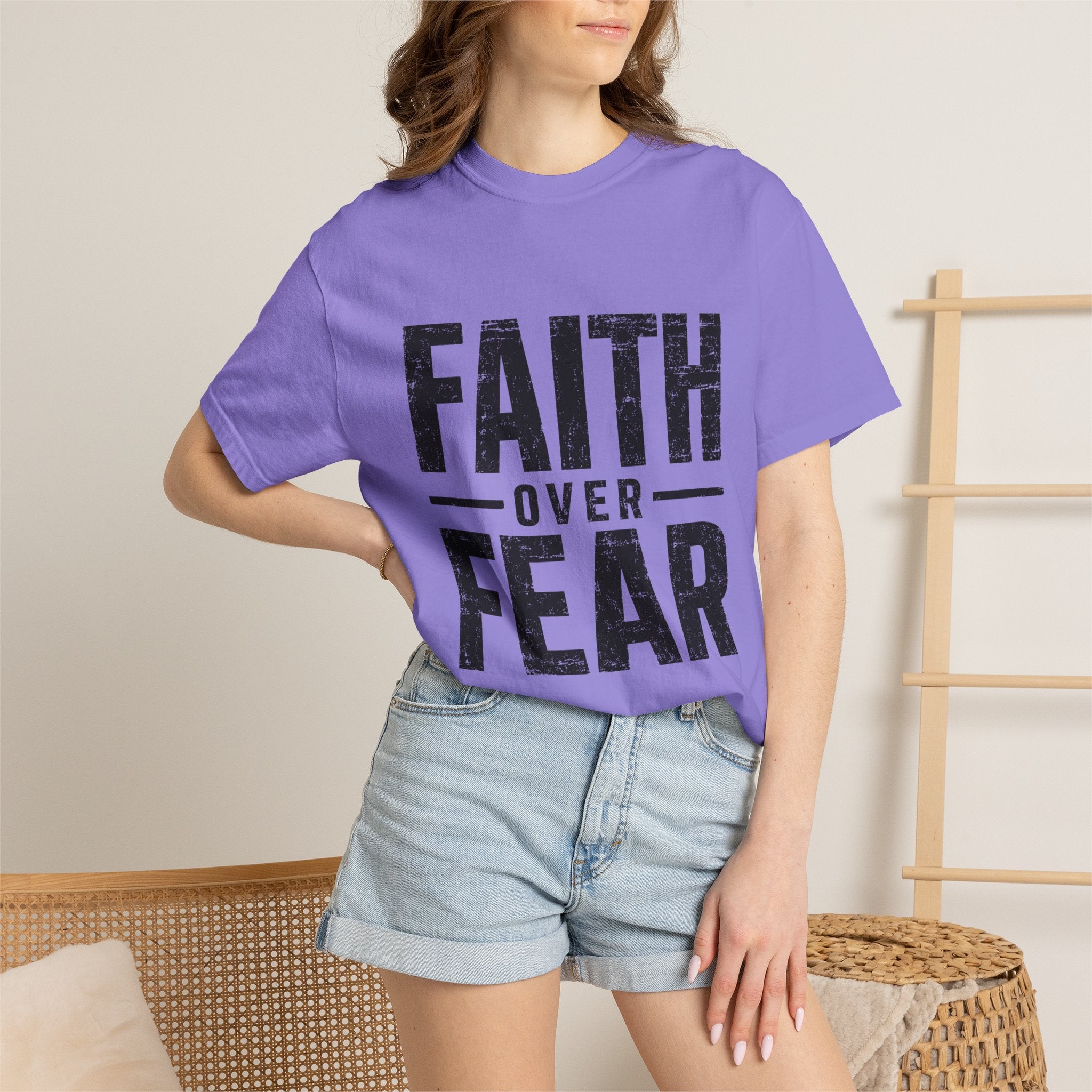 Grit and Faith T-Shirt — Faith Over Fear Tee