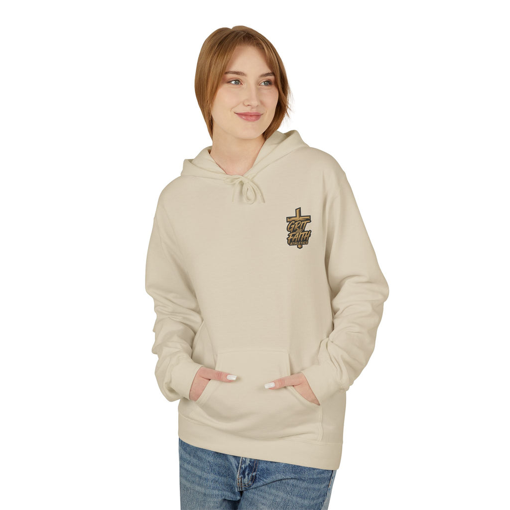 Grit and Faith Athletics Hoodie — Spartan Cross Pullover