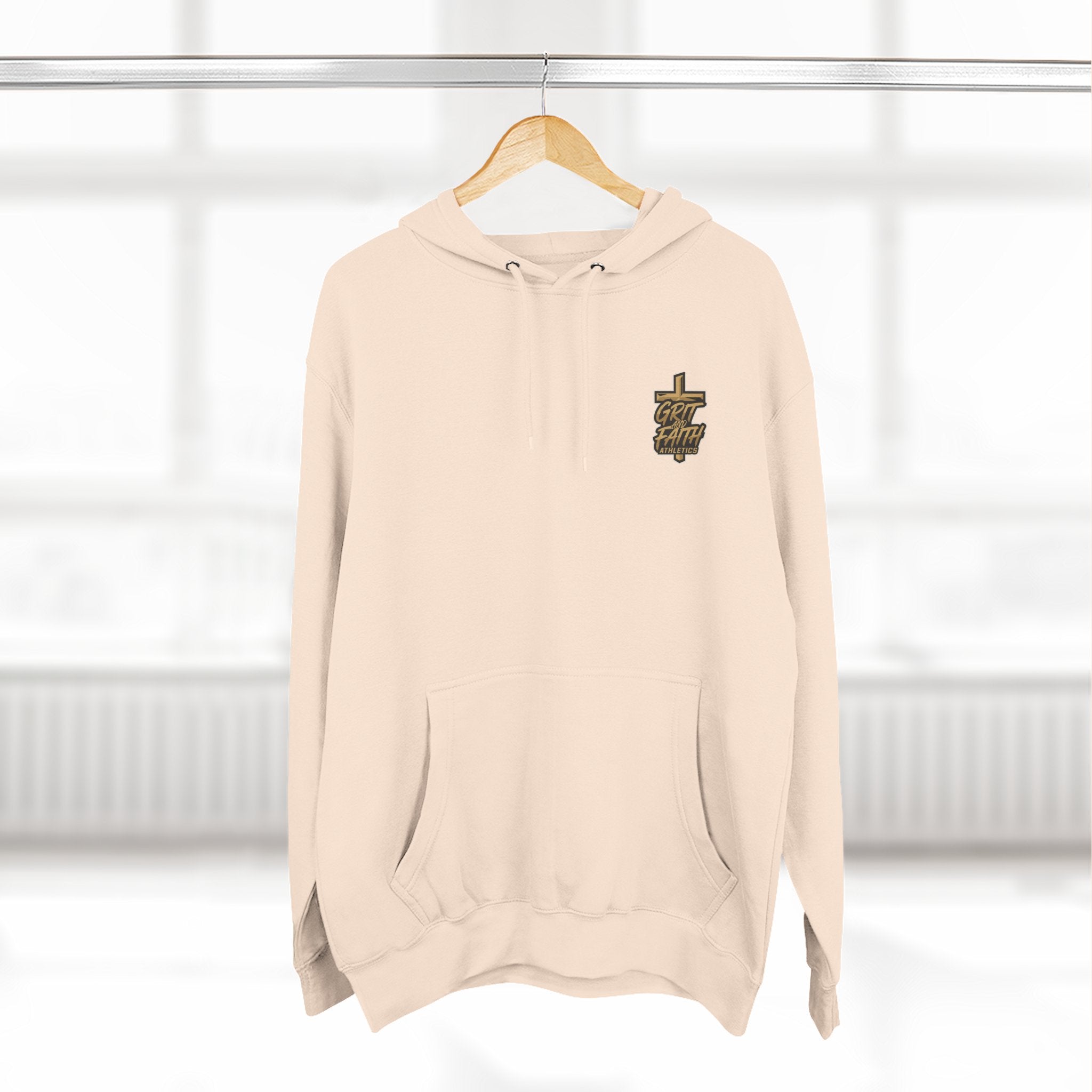 Grit and Faith Sweatshirt - Pray Train Repeat Hoodie