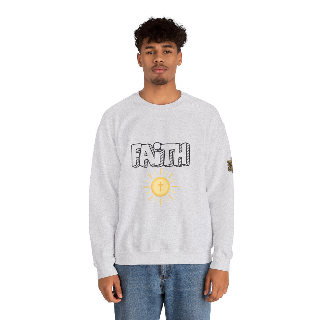 FAITH Bubble Sweatshirt | Christian faith pullover