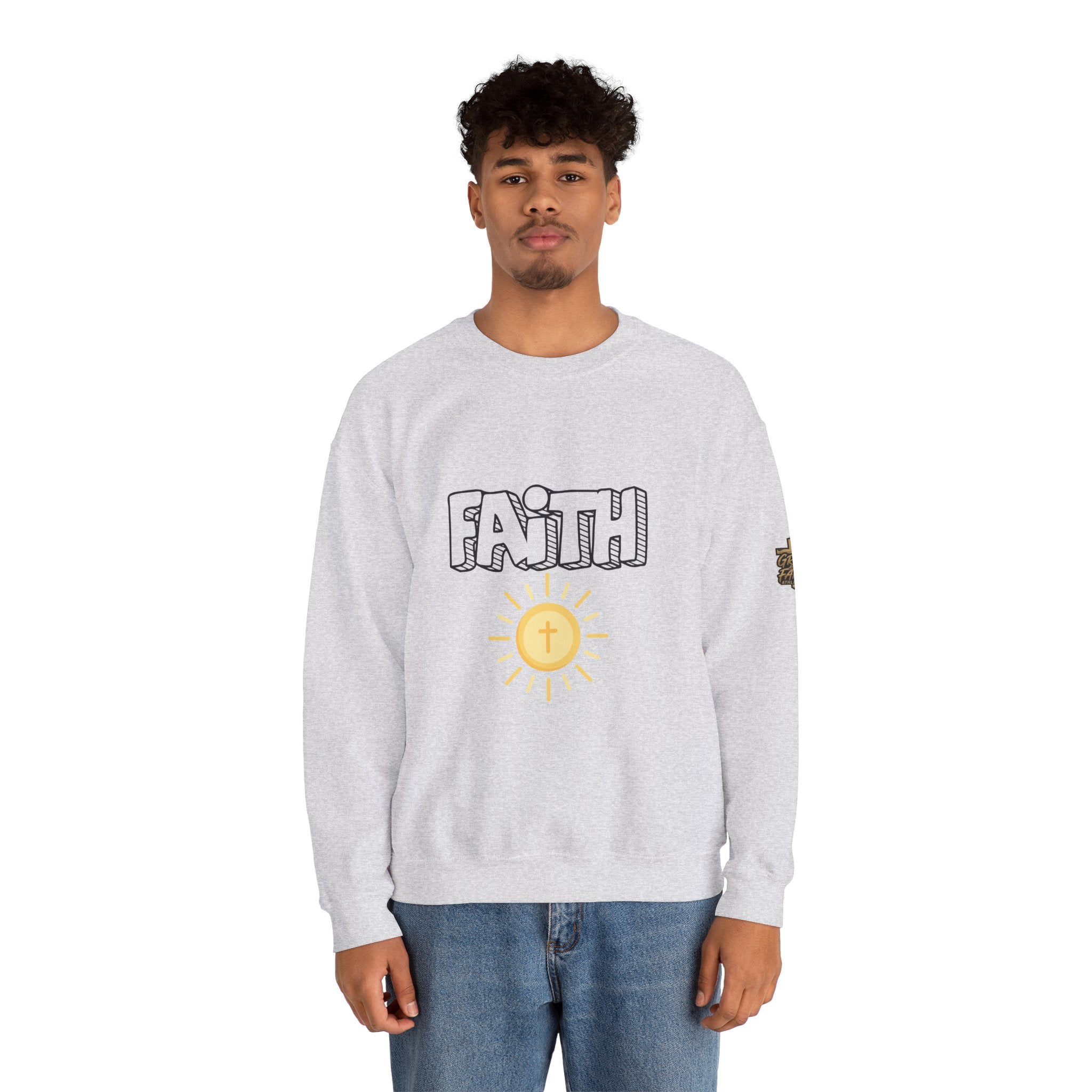 FAITH Bubble Sweatshirt | Christian faith pullover