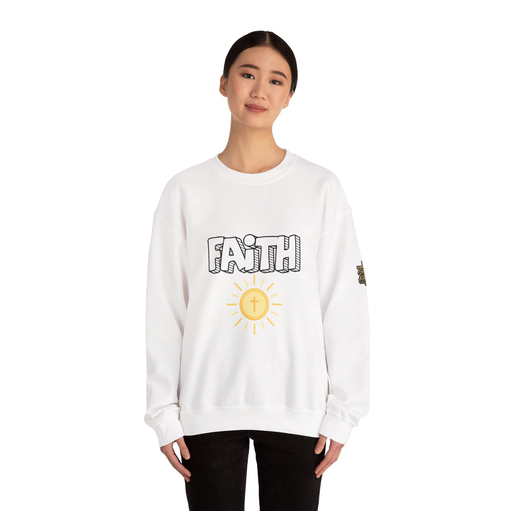 FAITH Bubble Sweatshirt | Christian faith pullover