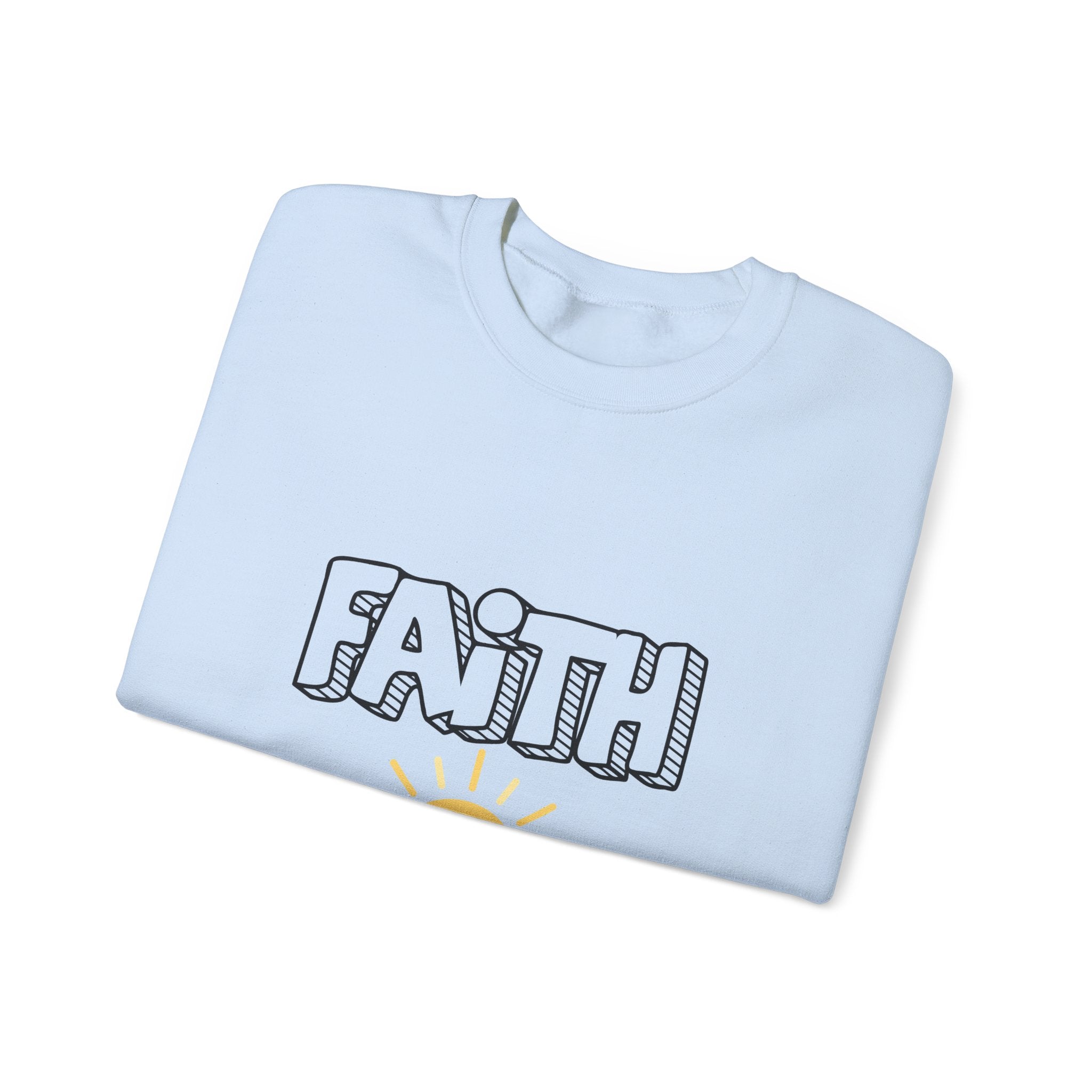 FAITH Bubble Sweatshirt | Christian faith pullover