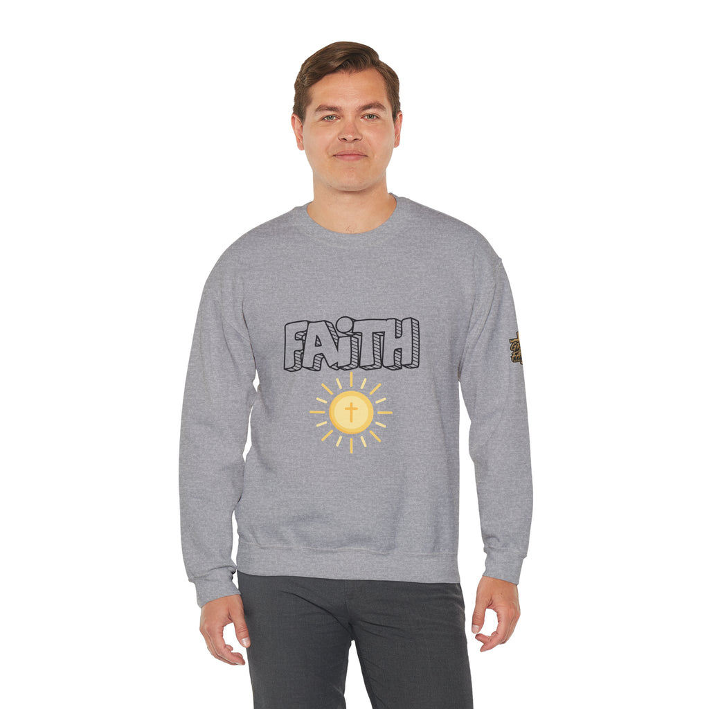 FAITH Bubble Sweatshirt | Christian faith pullover