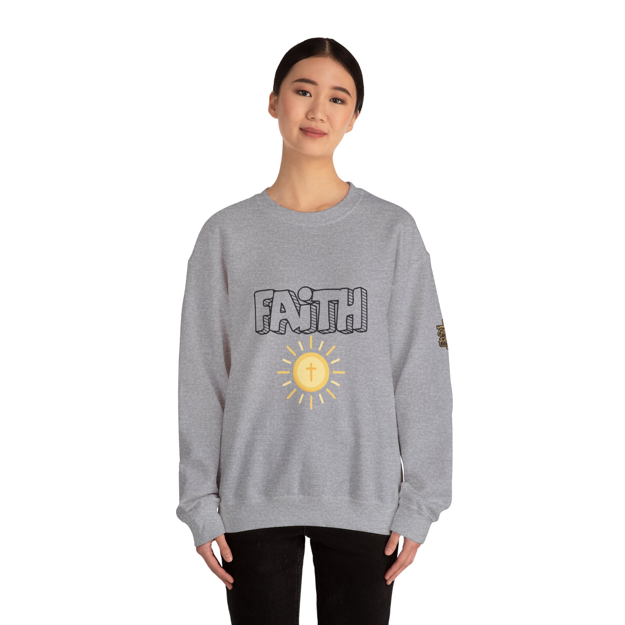 FAITH Bubble Sweatshirt | Christian faith pullover
