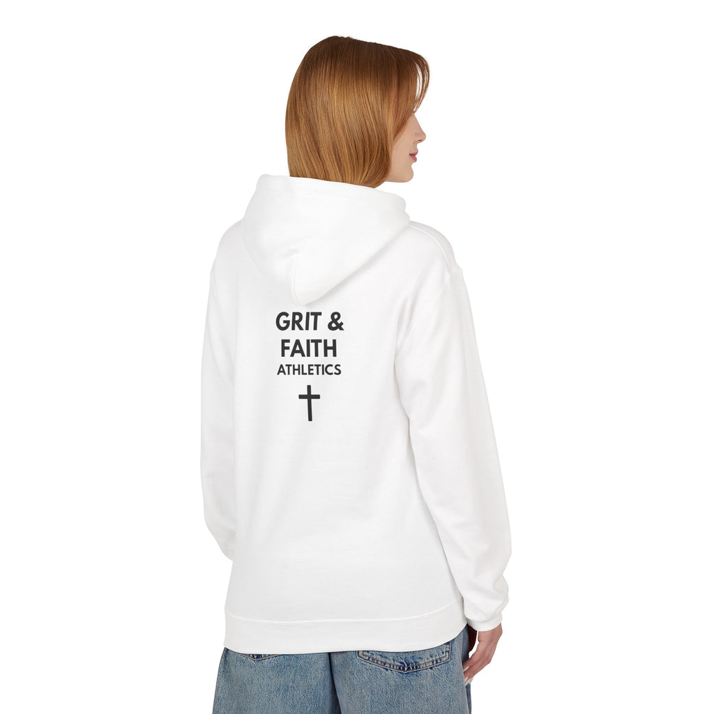 Grit and Faith Athletics Hoodie — Spartan Cross Pullover