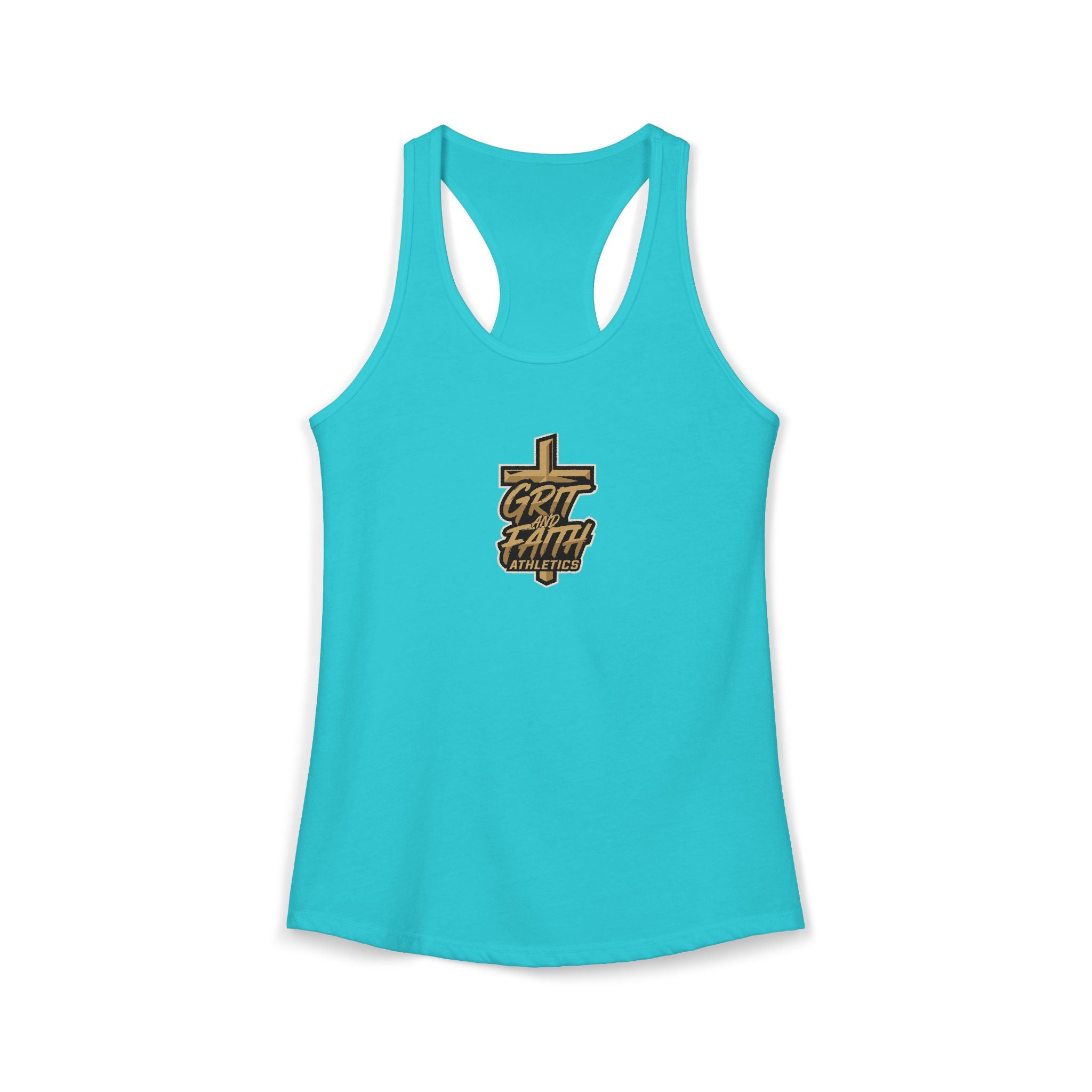 Grit and Faith - Women's Logo Racerback Tank