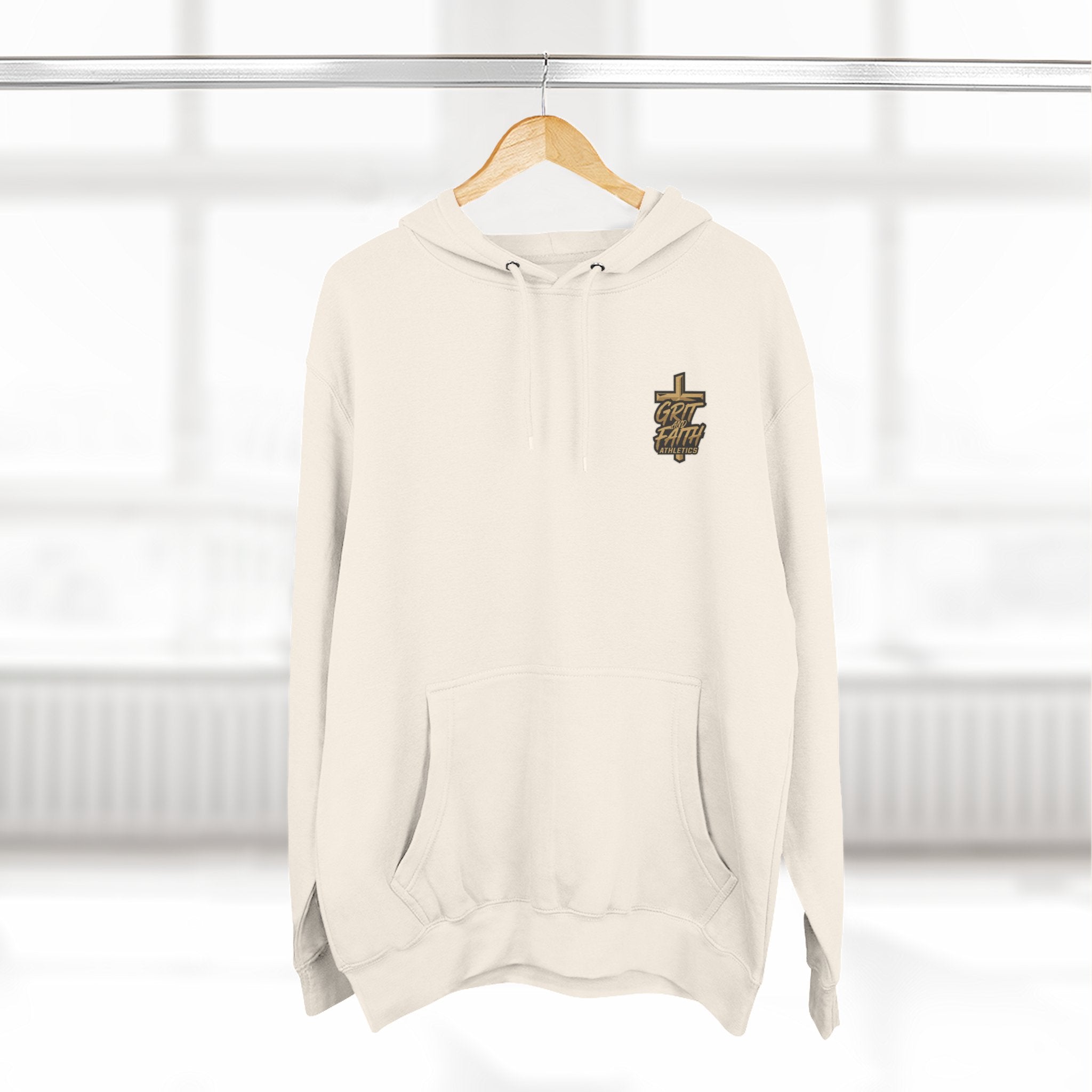 Grit and Faith Sweatshirt - Pray Train Repeat Hoodie