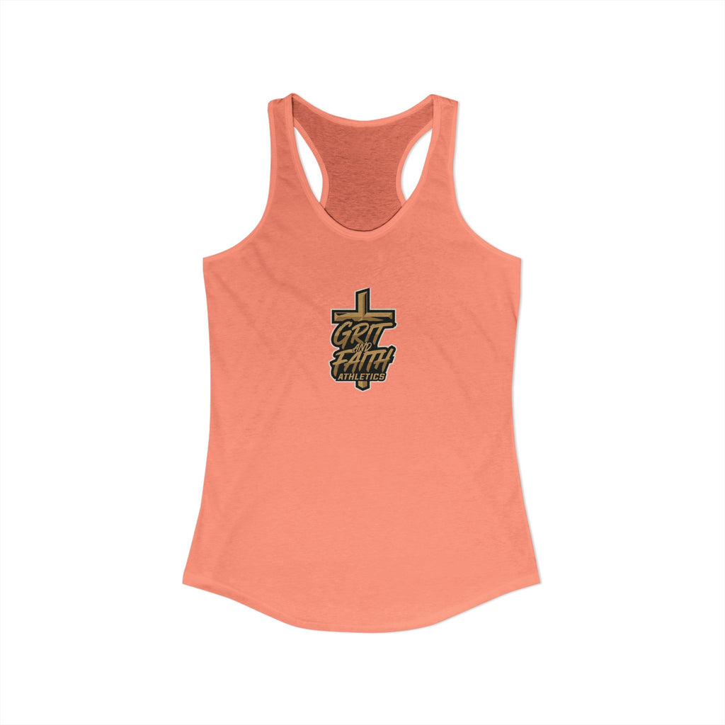 Grit and Faith - Women's Logo Racerback Tank