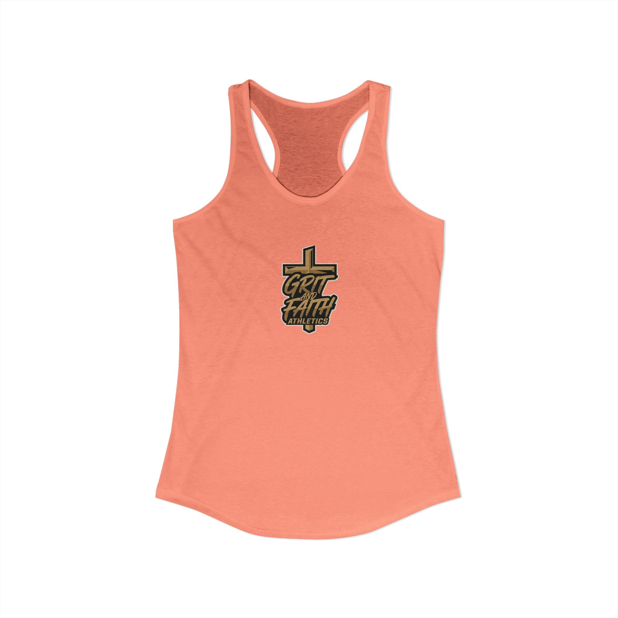 Grit and Faith - Women's Logo Racerback Tank