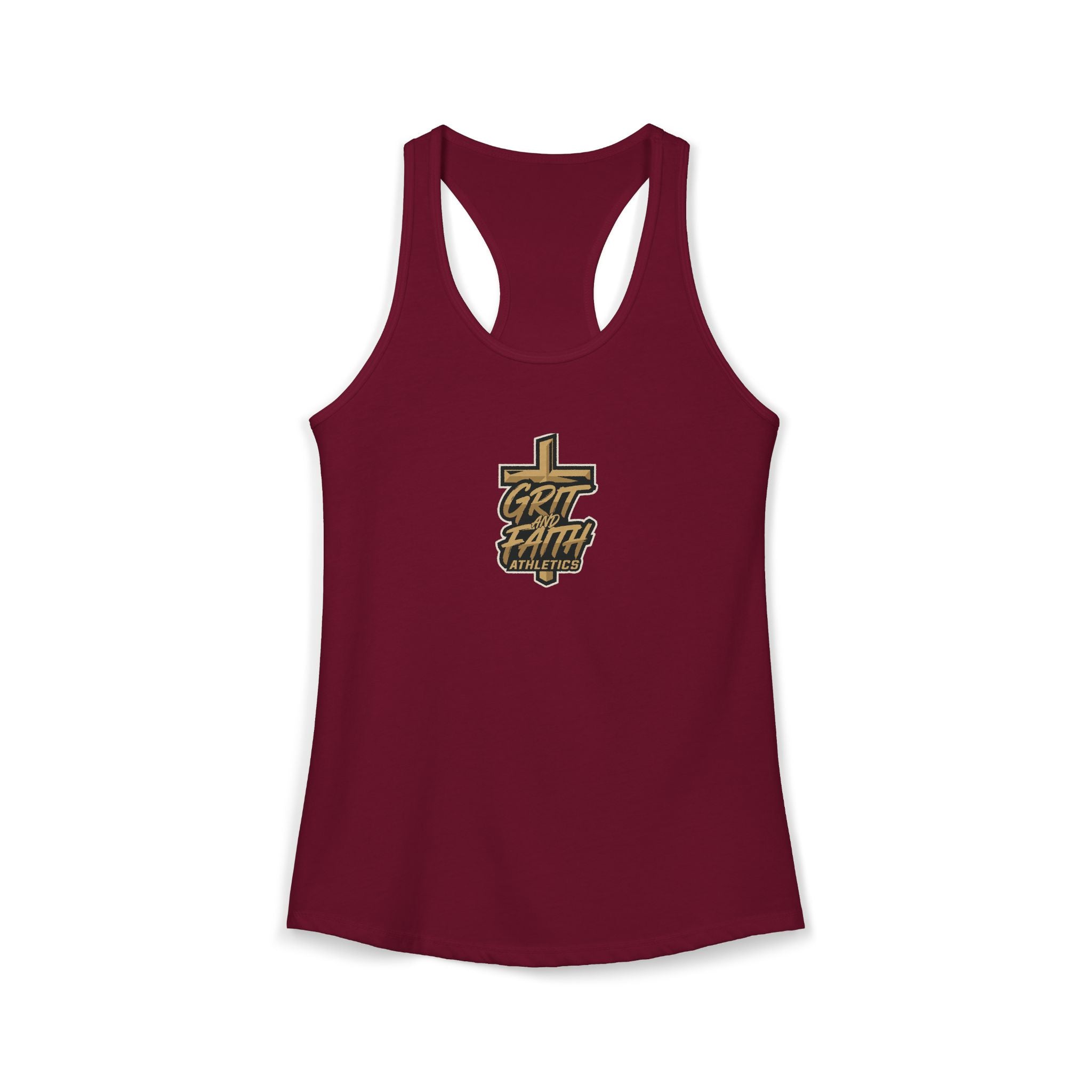 Grit and Faith - Women's Logo Racerback Tank