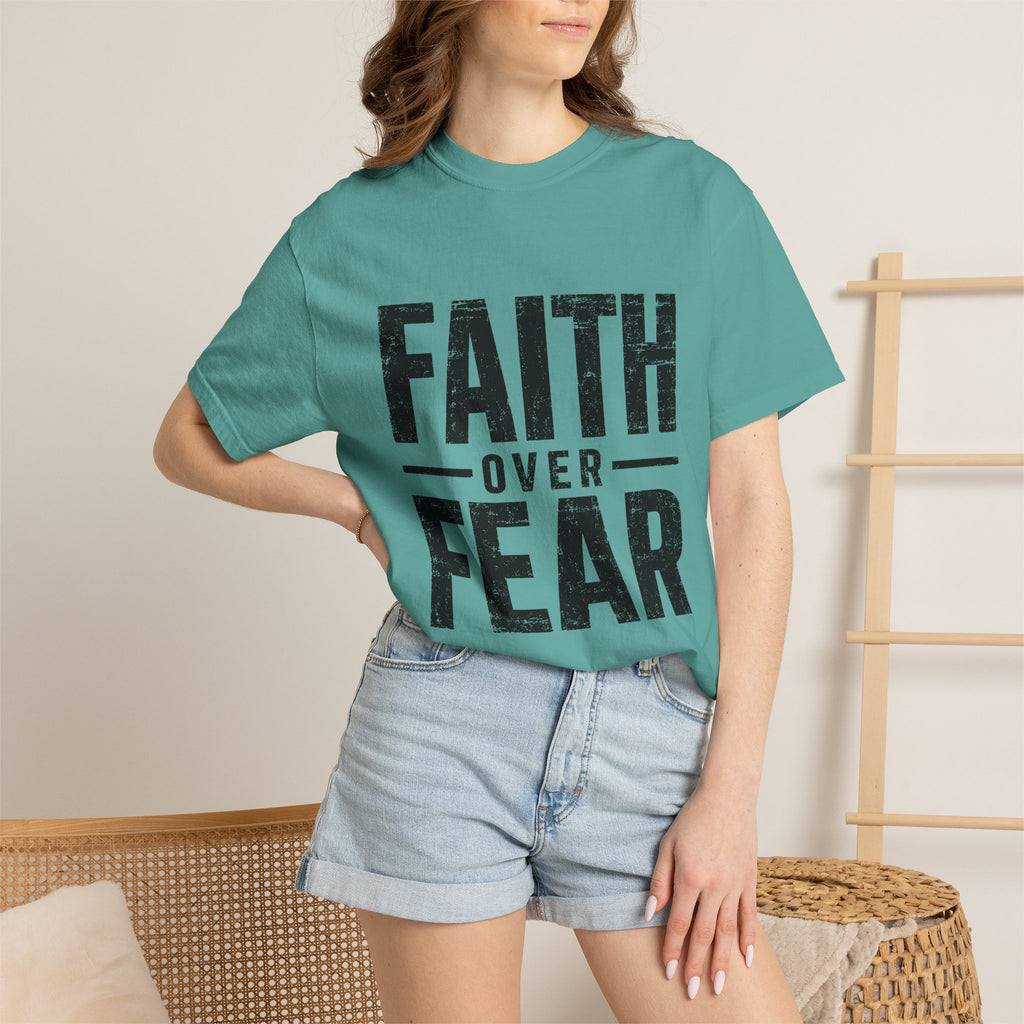 Grit and Faith T-Shirt — Faith Over Fear Tee