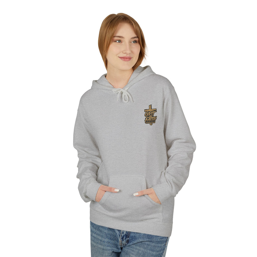 Grit and Faith Athletics Hoodie — Spartan Cross Pullover
