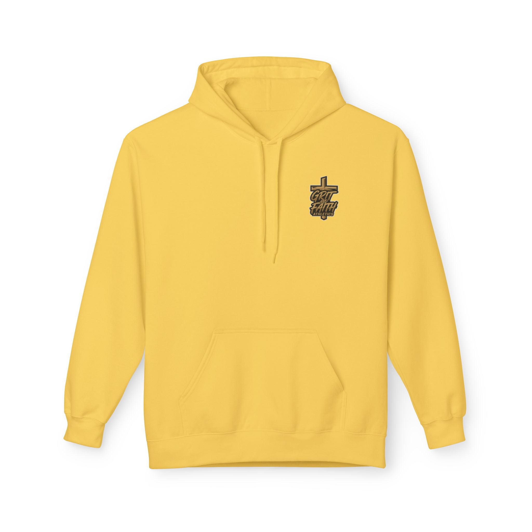 Grit and Faith Athletics Hoodie — Spartan Cross Pullover