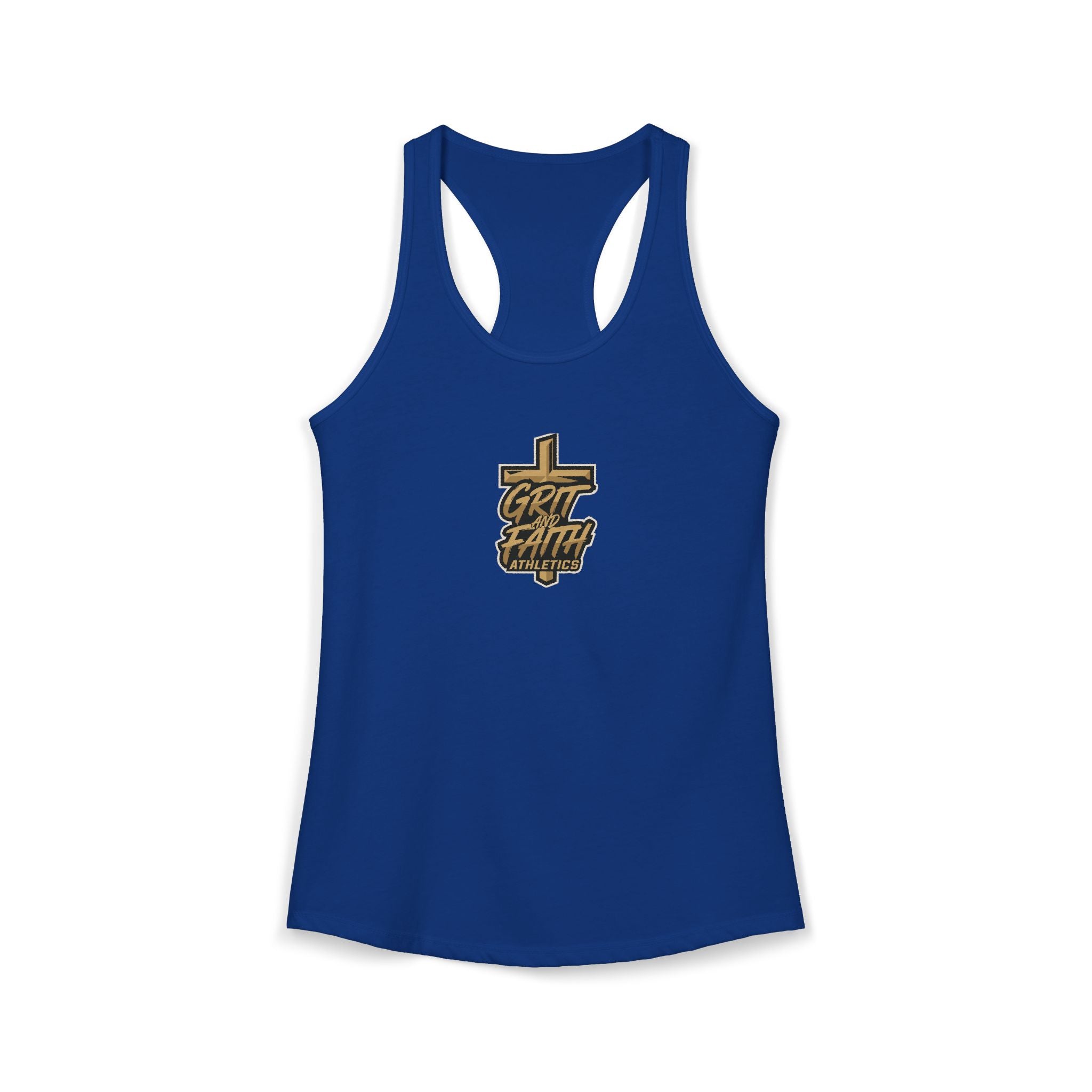 Grit and Faith - Women's Logo Racerback Tank