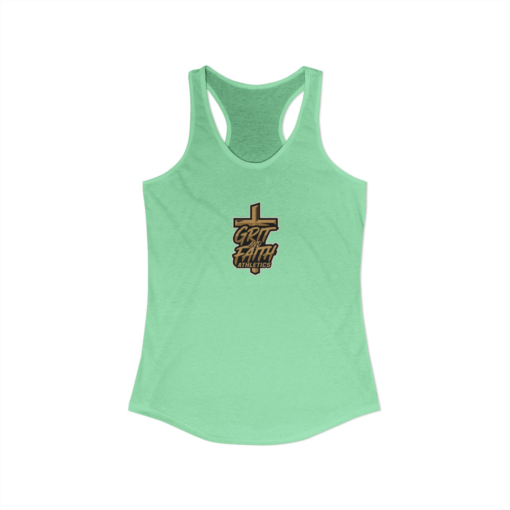 Grit and Faith - Women's Logo Racerback Tank