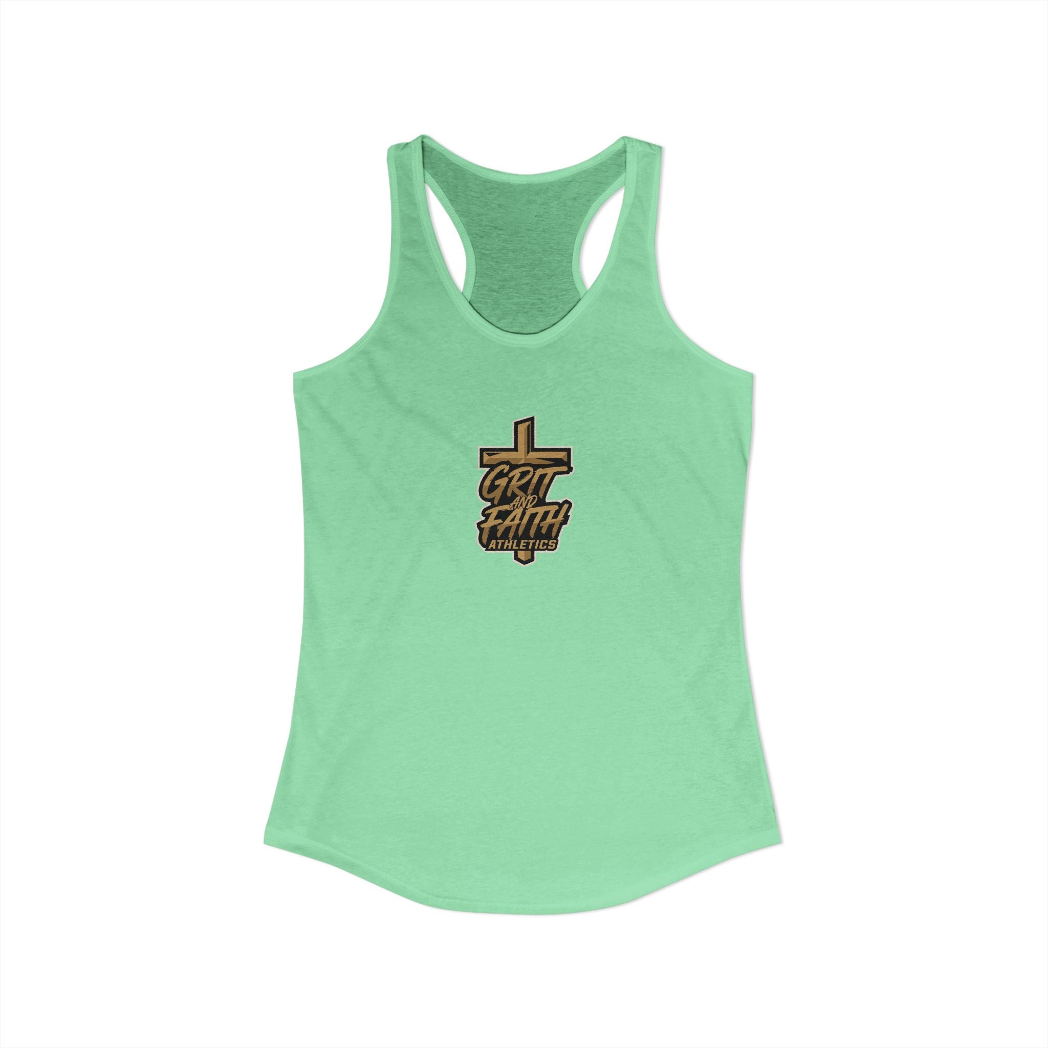 Grit and Faith - Women's Logo Racerback Tank