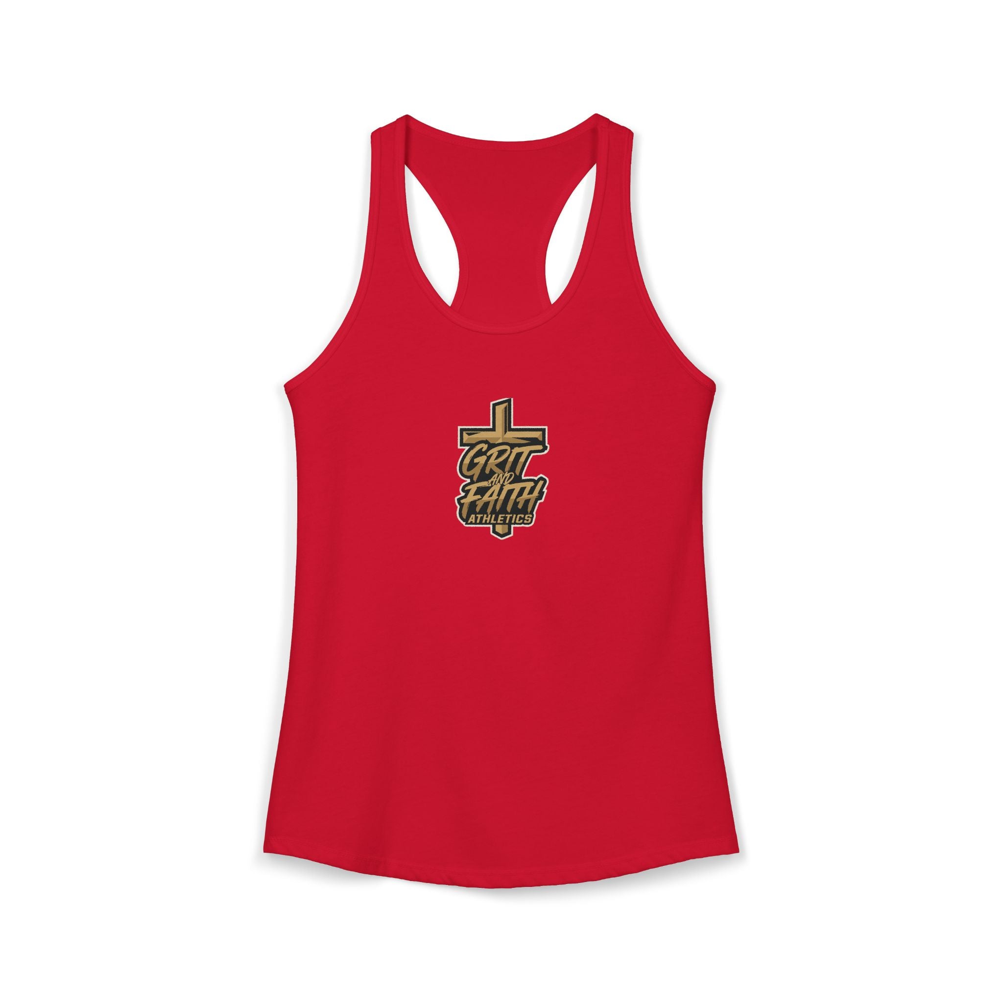 Grit and Faith - Women's Logo Racerback Tank
