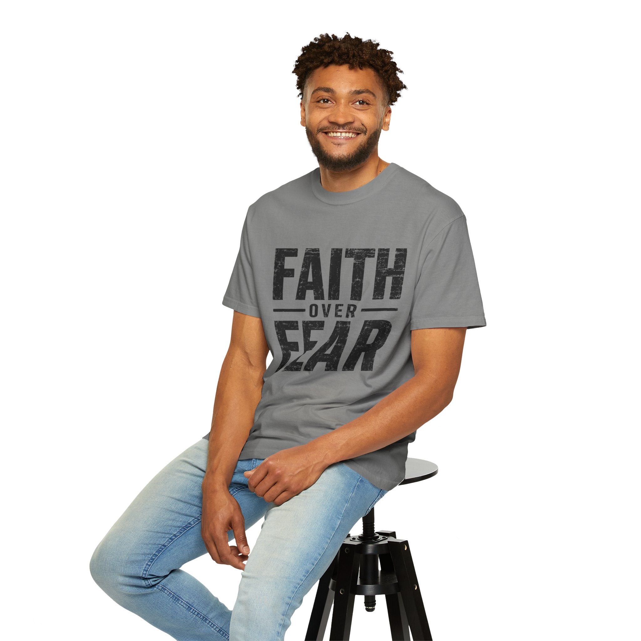 Grit and Faith T-Shirt — Faith Over Fear Tee