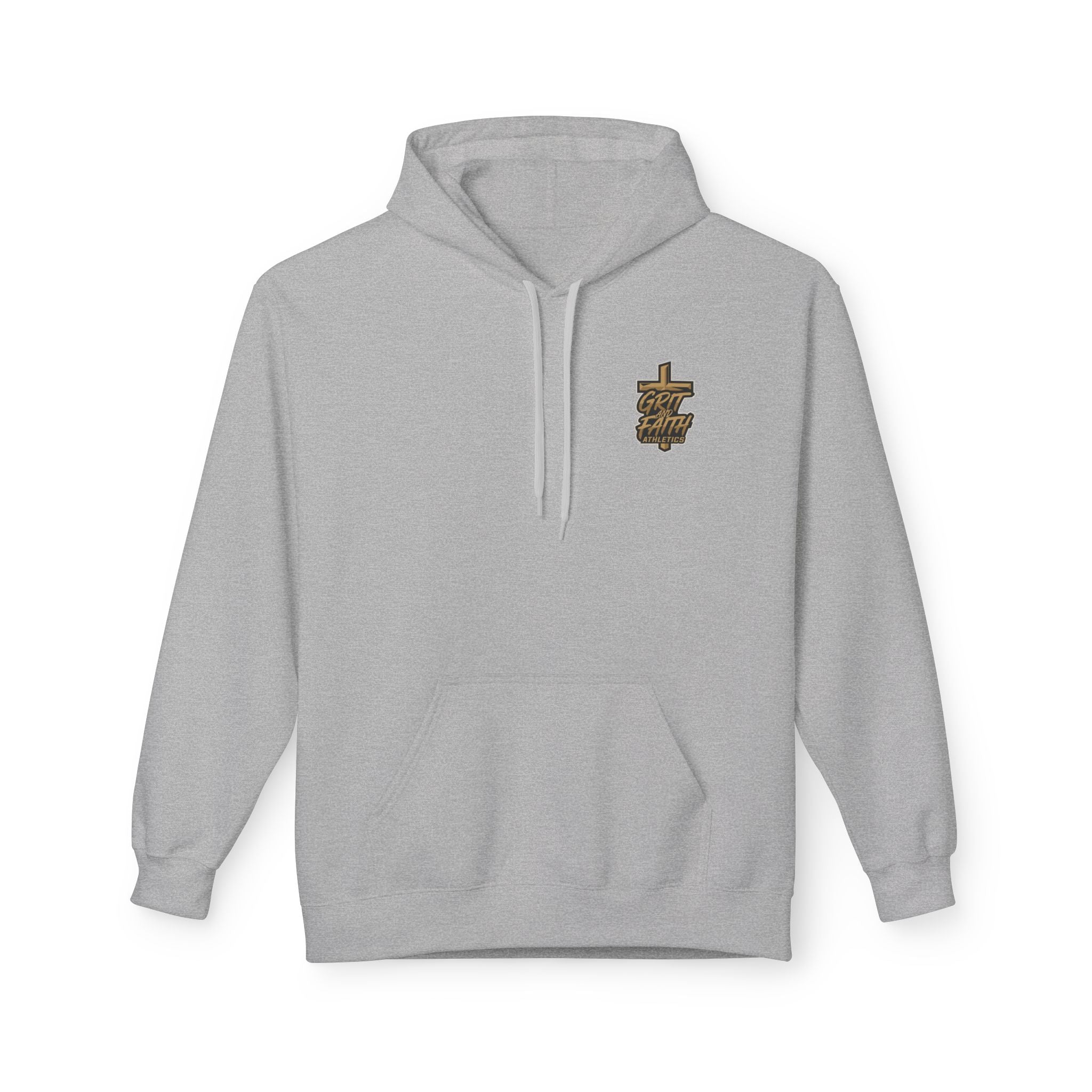 Grit and Faith Athletics Hoodie — Spartan Cross Pullover