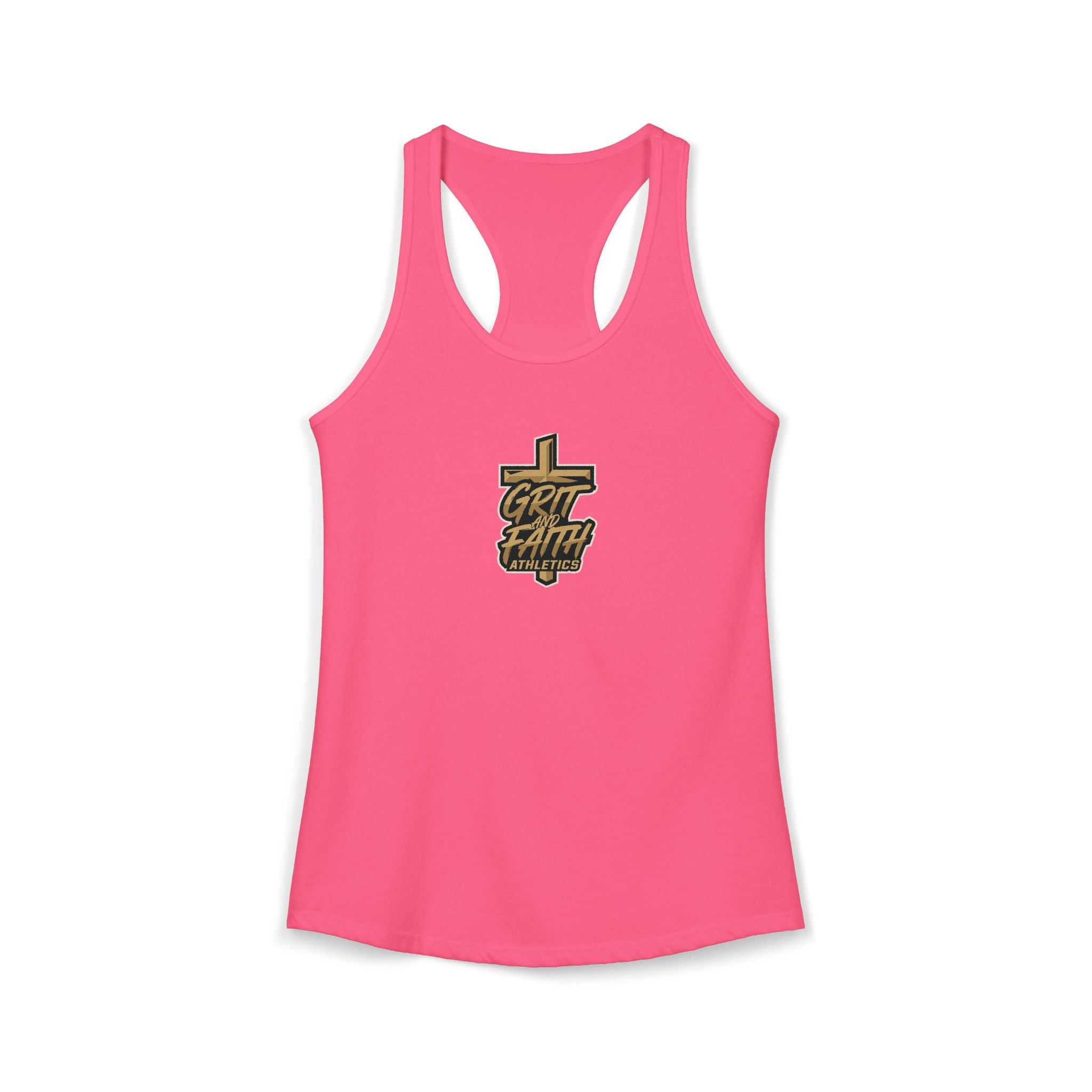 Grit and Faith - Women's Logo Racerback Tank