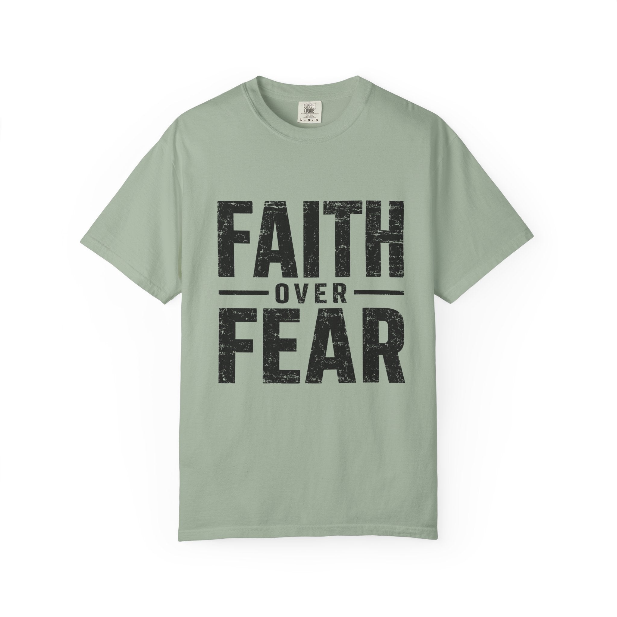 Grit and Faith T-Shirt — Faith Over Fear Tee