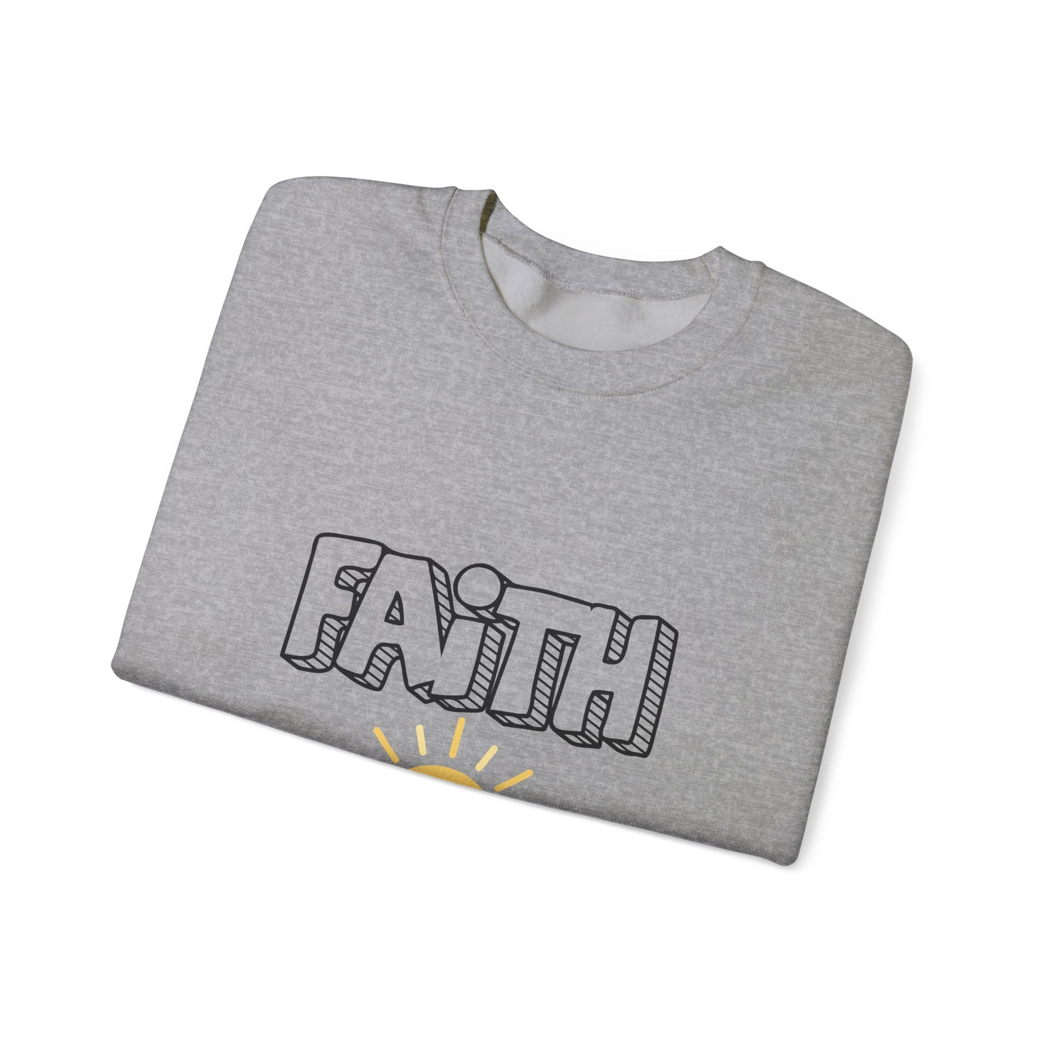 FAITH Bubble Sweatshirt | Christian faith pullover