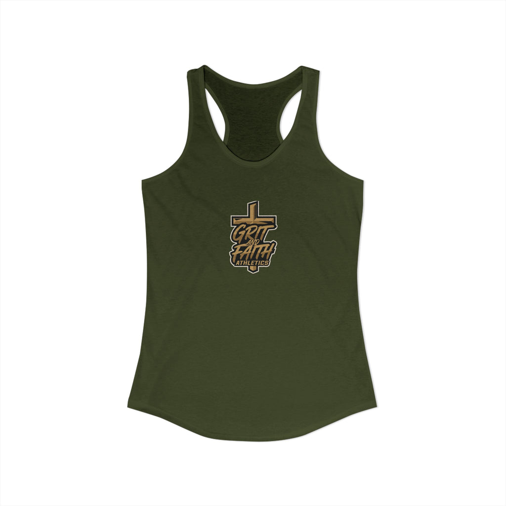 Grit and Faith - Women's Logo Racerback Tank
