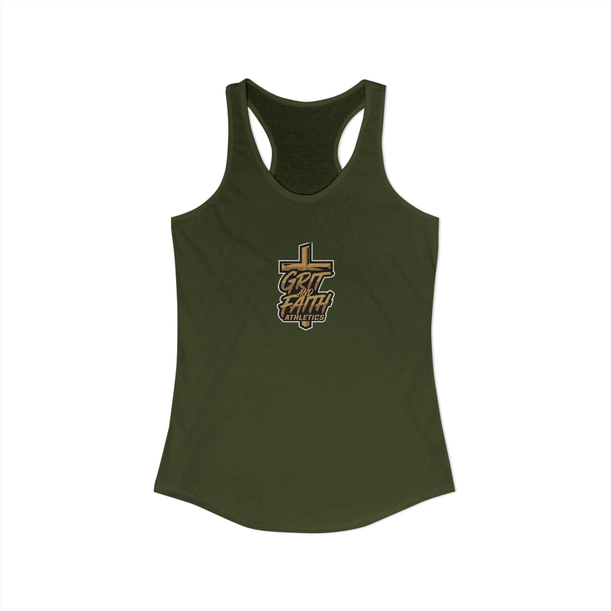 Grit and Faith - Women's Logo Racerback Tank