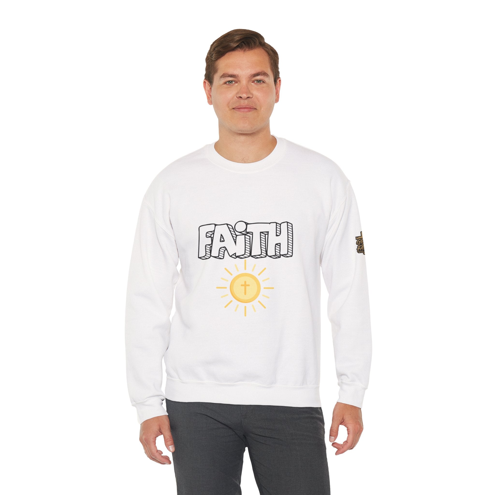 FAITH Bubble Sweatshirt | Christian faith pullover