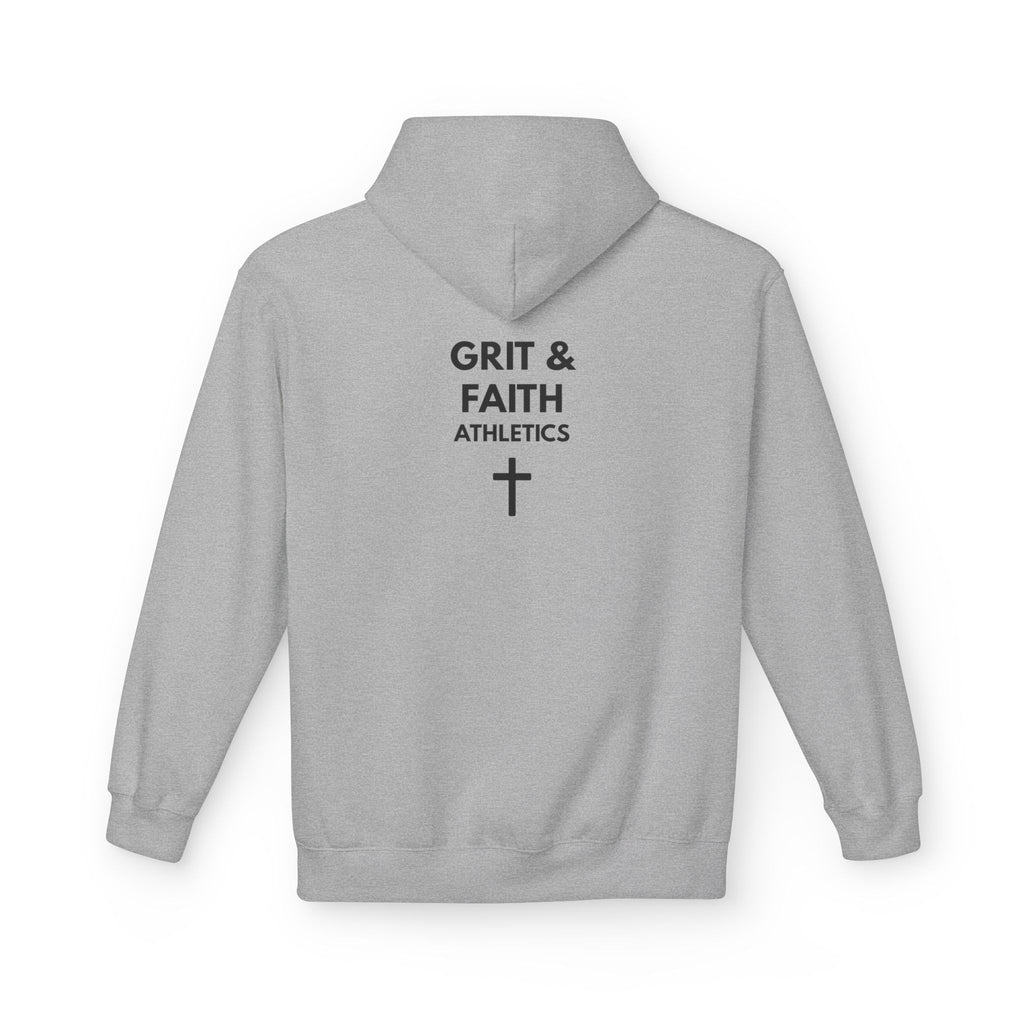 Grit and Faith Athletics Hoodie — Spartan Cross Pullover