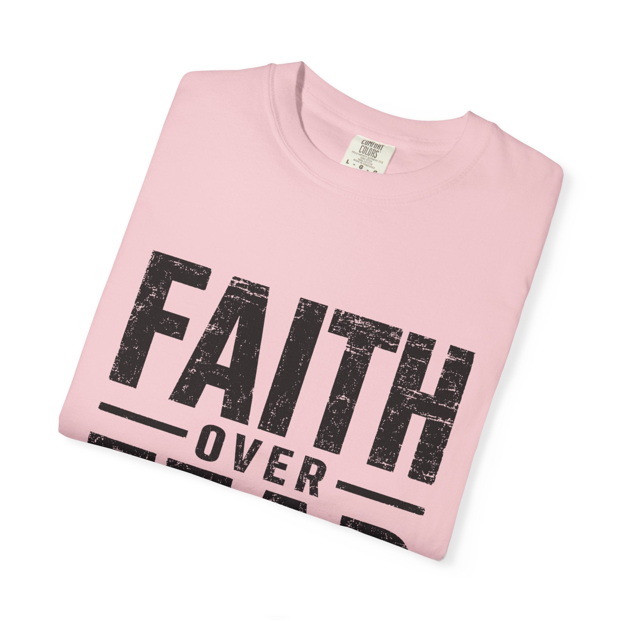 Grit and Faith T-Shirt — Faith Over Fear Tee