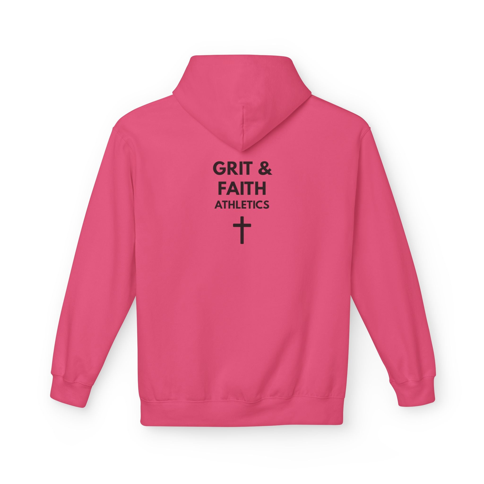 Grit and Faith Athletics Hoodie — Spartan Cross Pullover