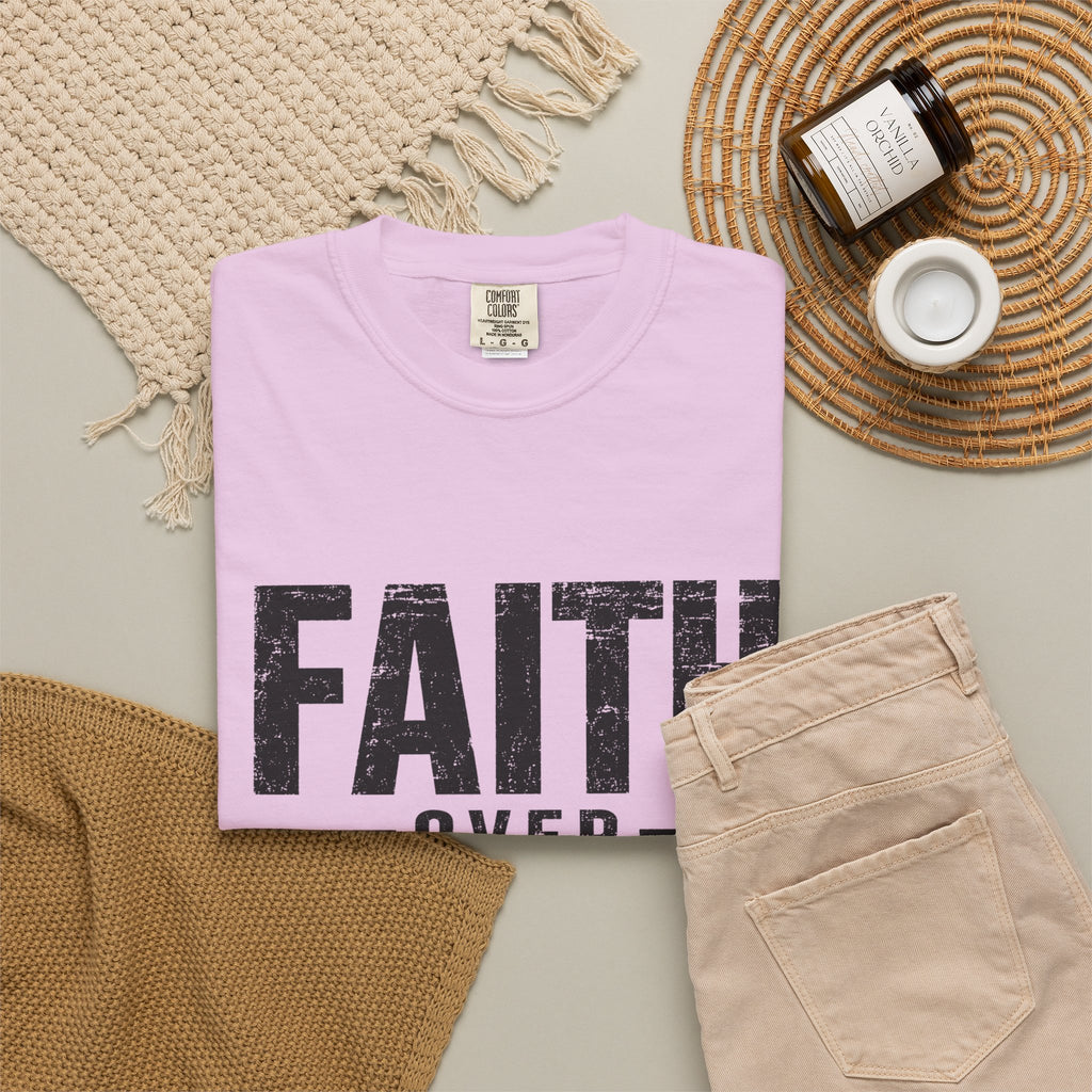 Grit and Faith T-Shirt — Faith Over Fear Tee