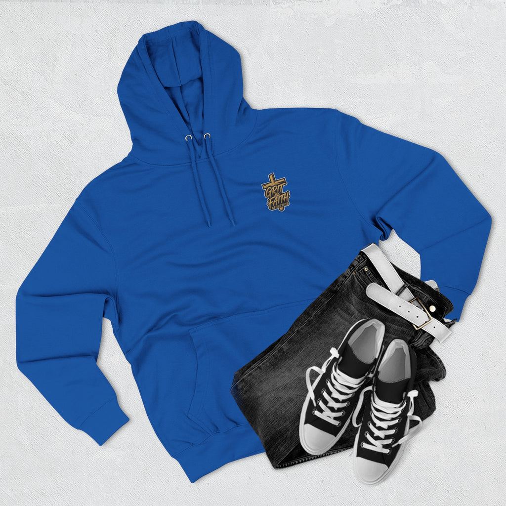 Grit and Faith Sweatshirt - Pray Train Repeat Hoodie