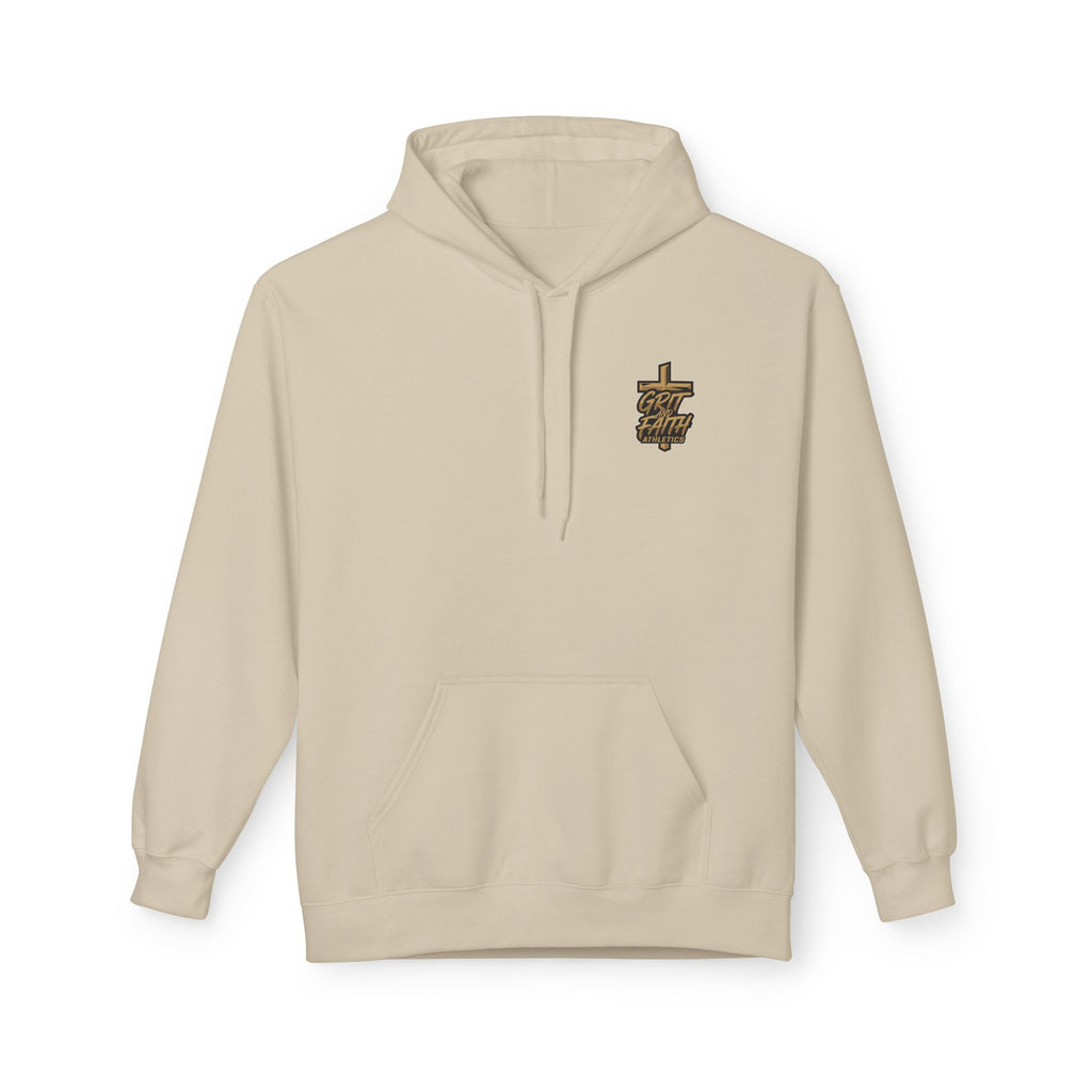 Grit and Faith Athletics Hoodie — Spartan Cross Pullover