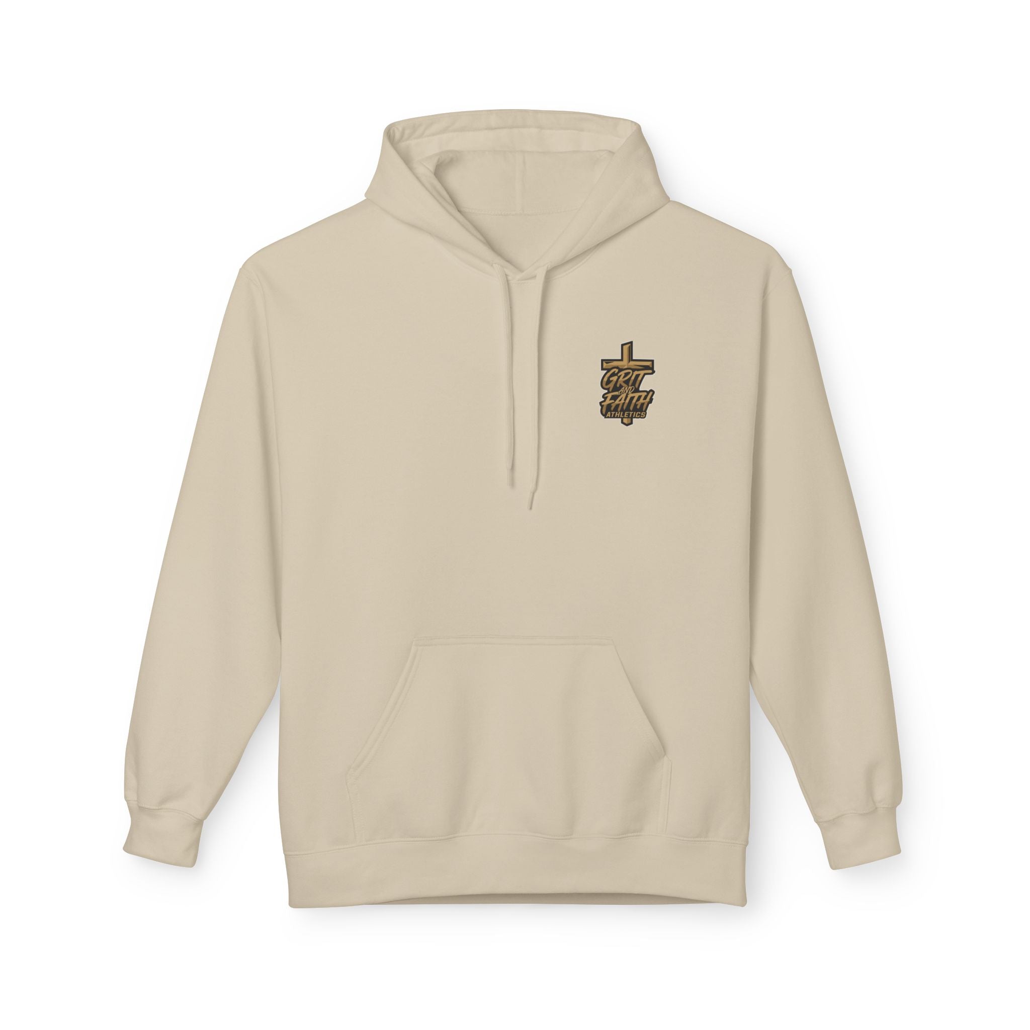 Grit and Faith Athletics Hoodie — Spartan Cross Pullover