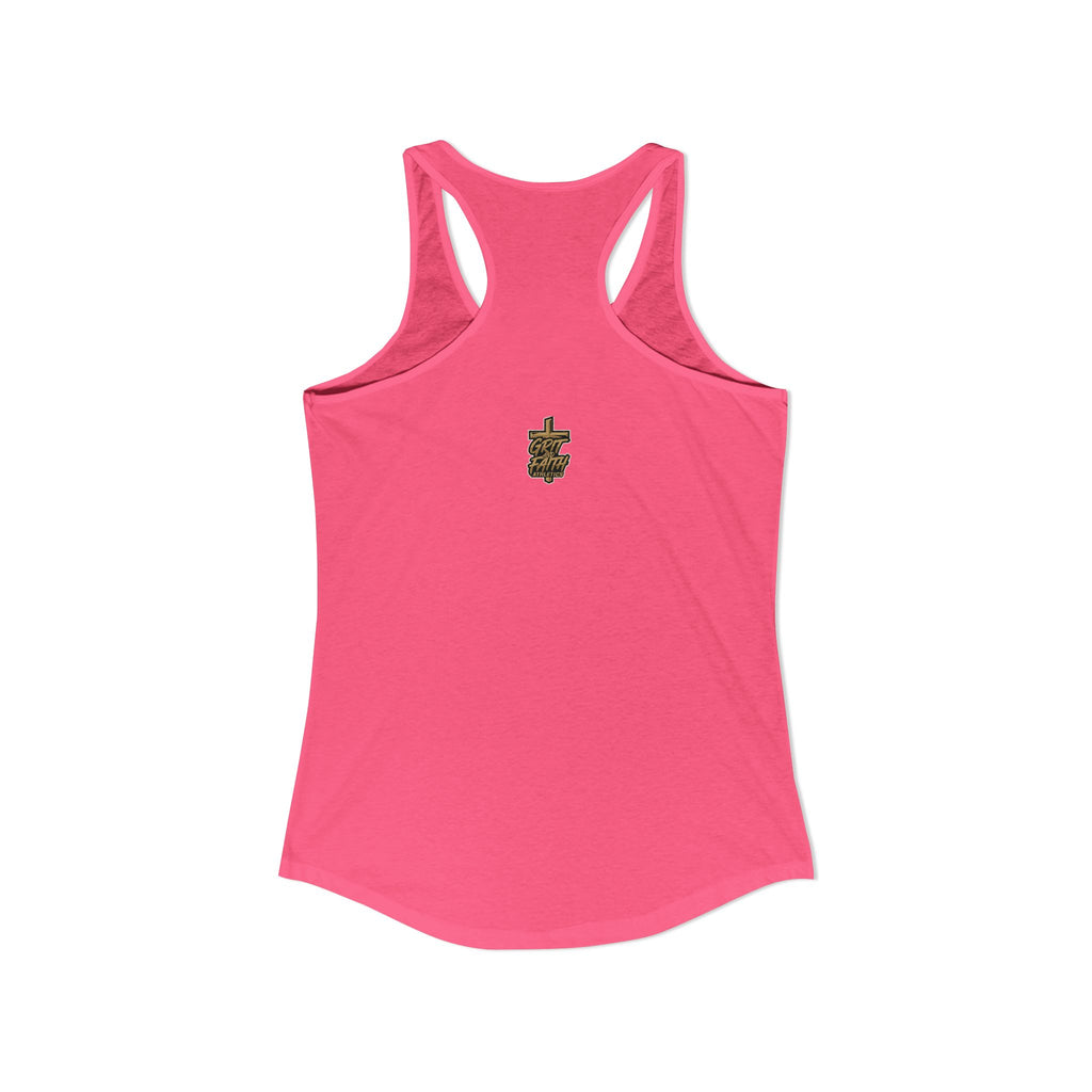 Grit and Faith Women's Racerback Tank - Faith Over Fear