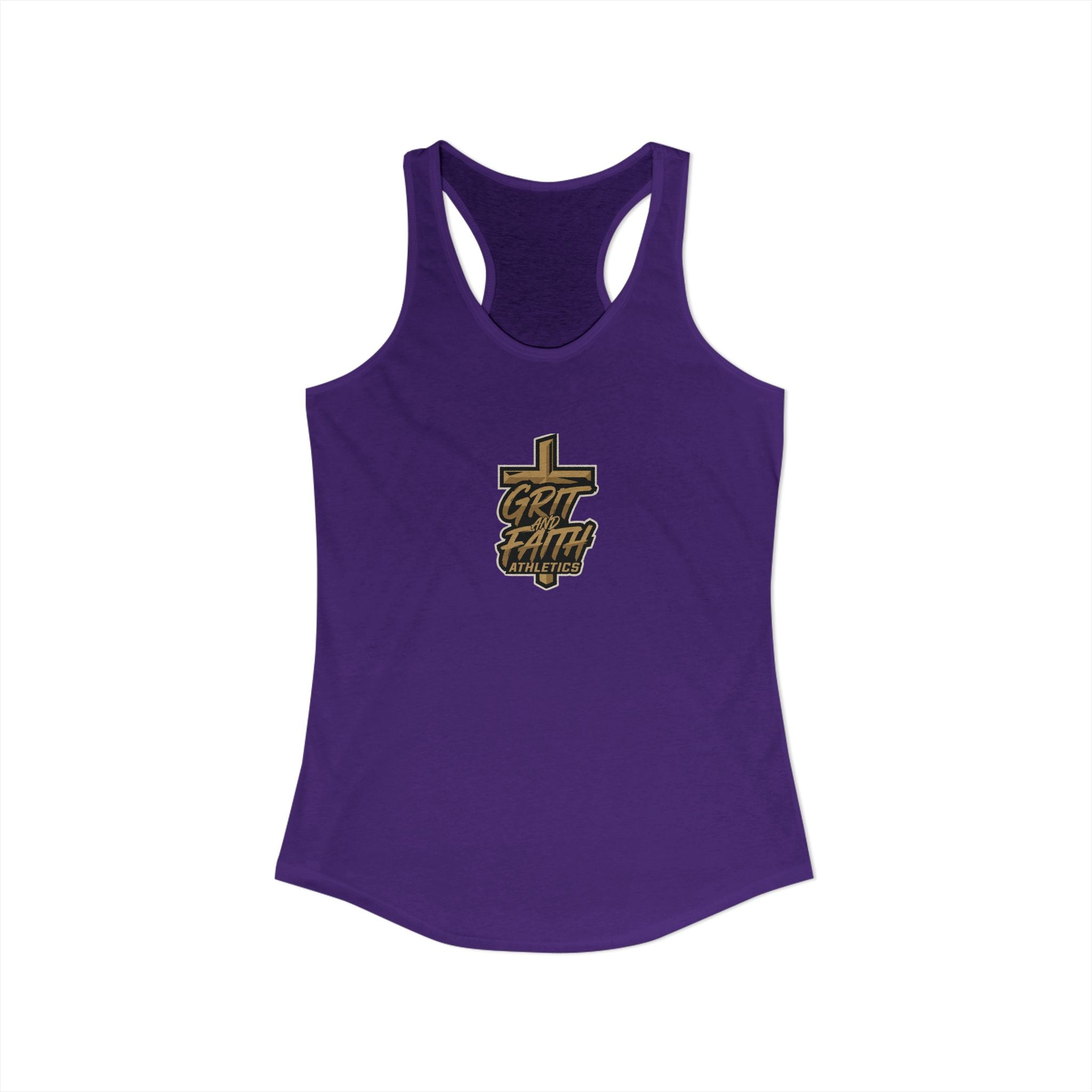Grit and Faith - Women's Logo Racerback Tank