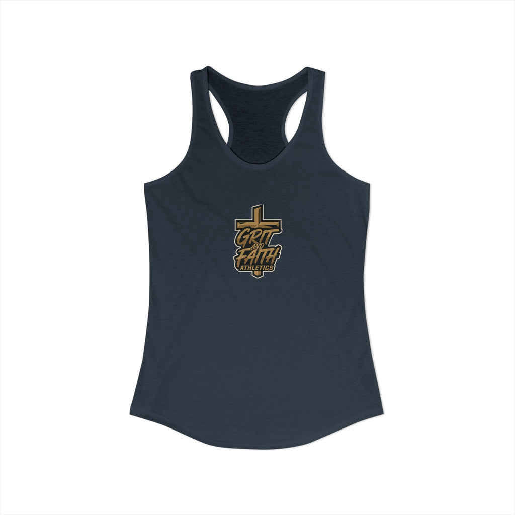 Grit and Faith - Women's Logo Racerback Tank
