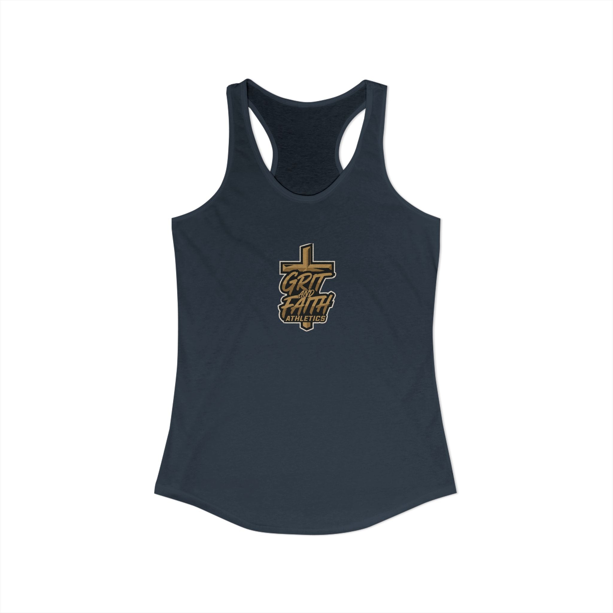 Grit and Faith - Women's Logo Racerback Tank