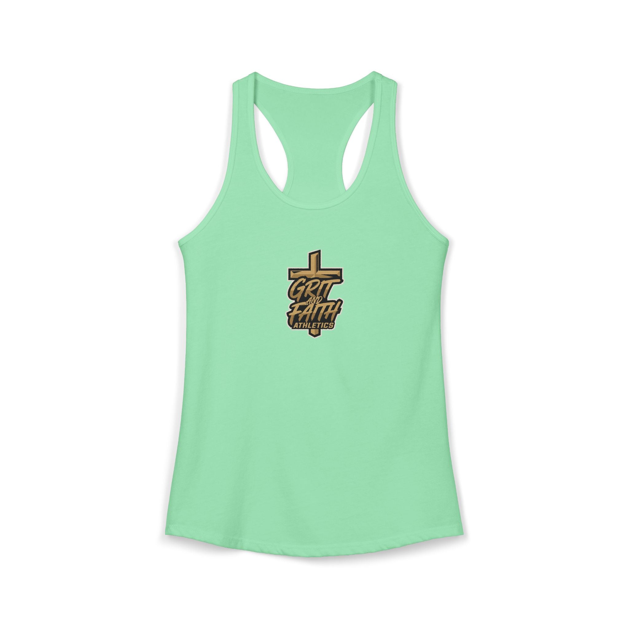 Grit and Faith - Women's Logo Racerback Tank
