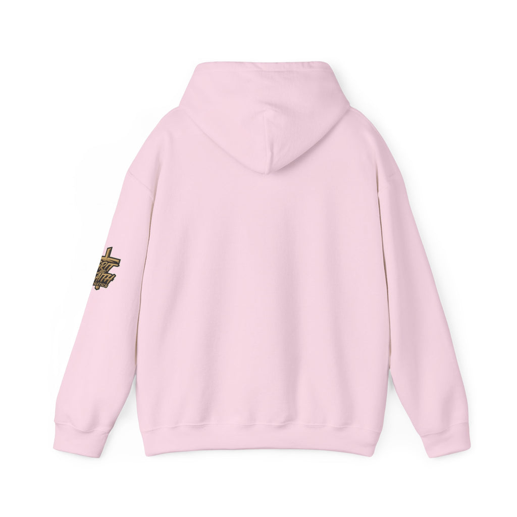 Grit & Faith Cross Hoodie - I Can do All Things Through Christ Comfortable Pullover