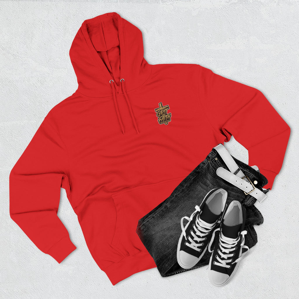 Grit and Faith Sweatshirt - Pray Train Repeat Hoodie