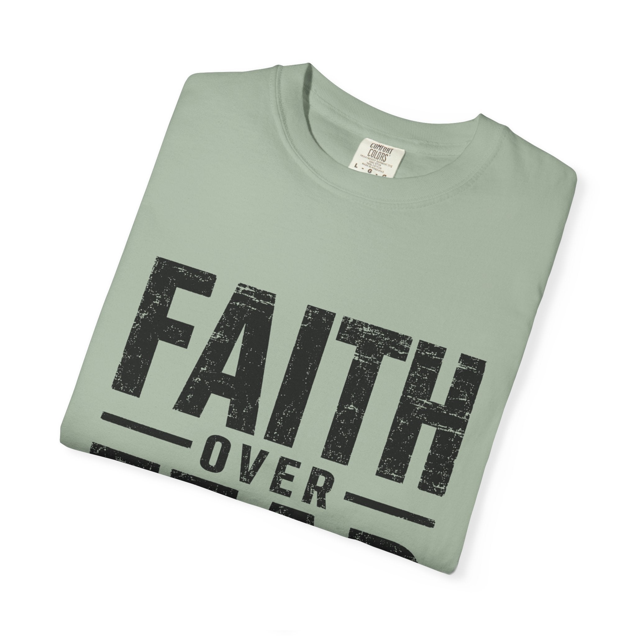 Grit and Faith T-Shirt — Faith Over Fear Tee