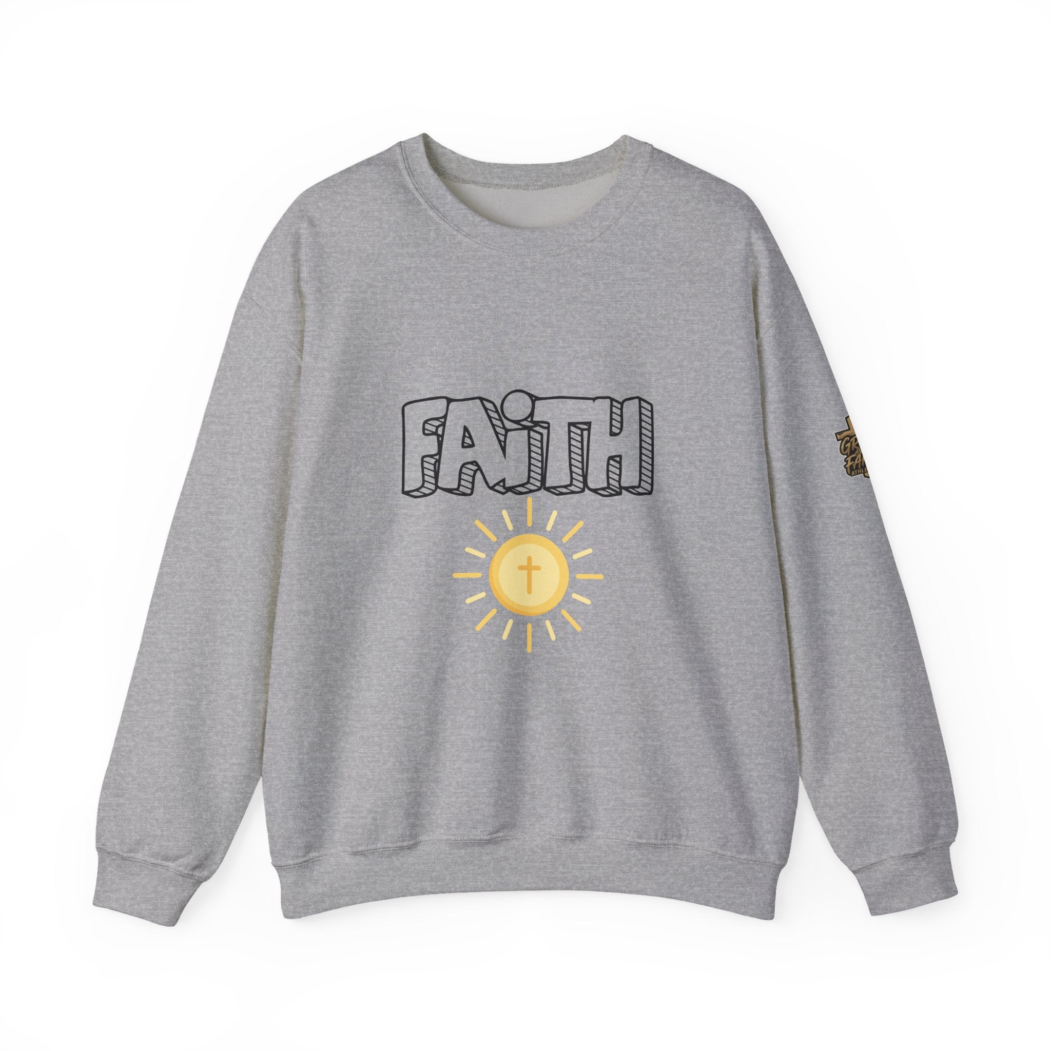 FAITH Bubble Sweatshirt | Christian faith pullover