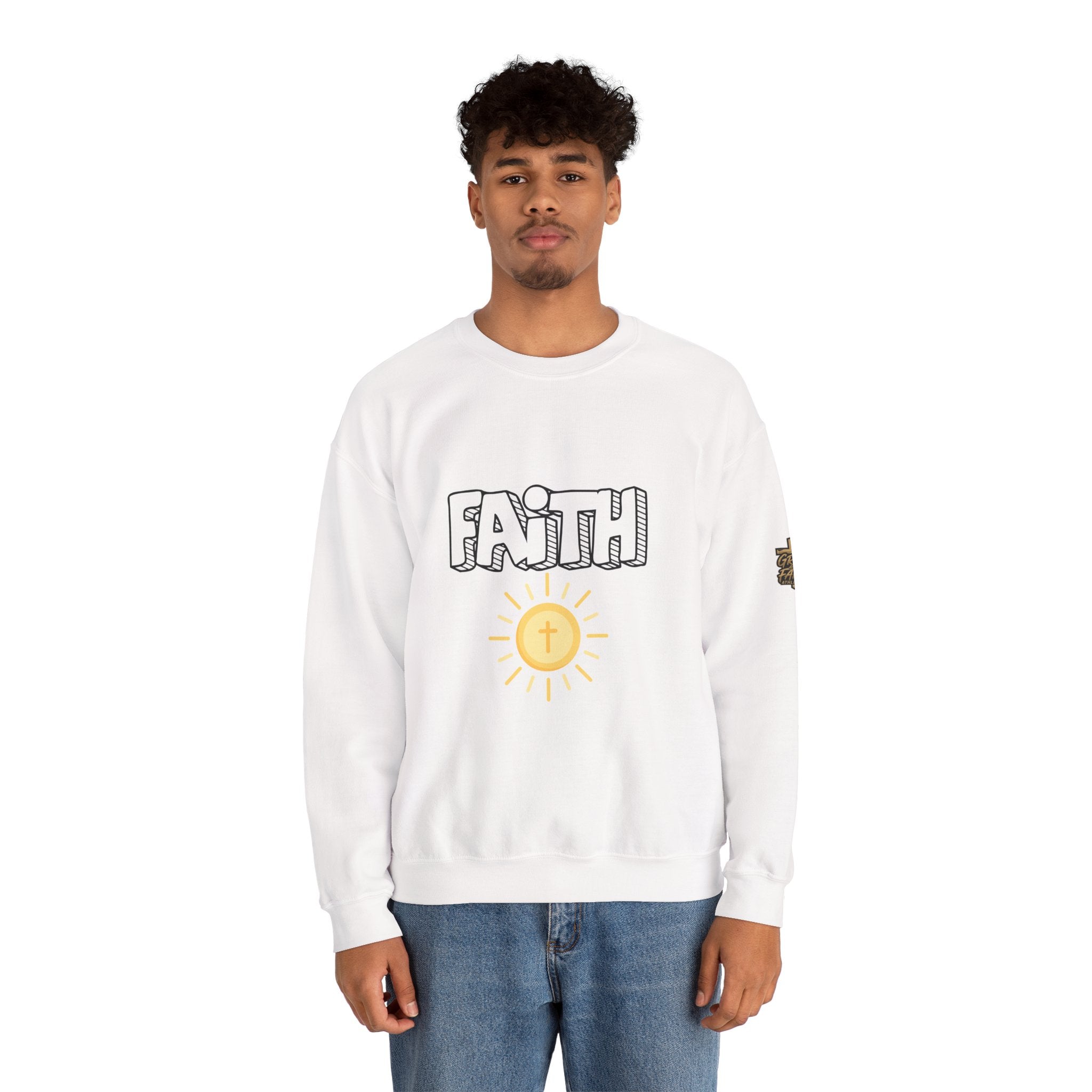 FAITH Bubble Sweatshirt | Christian faith pullover