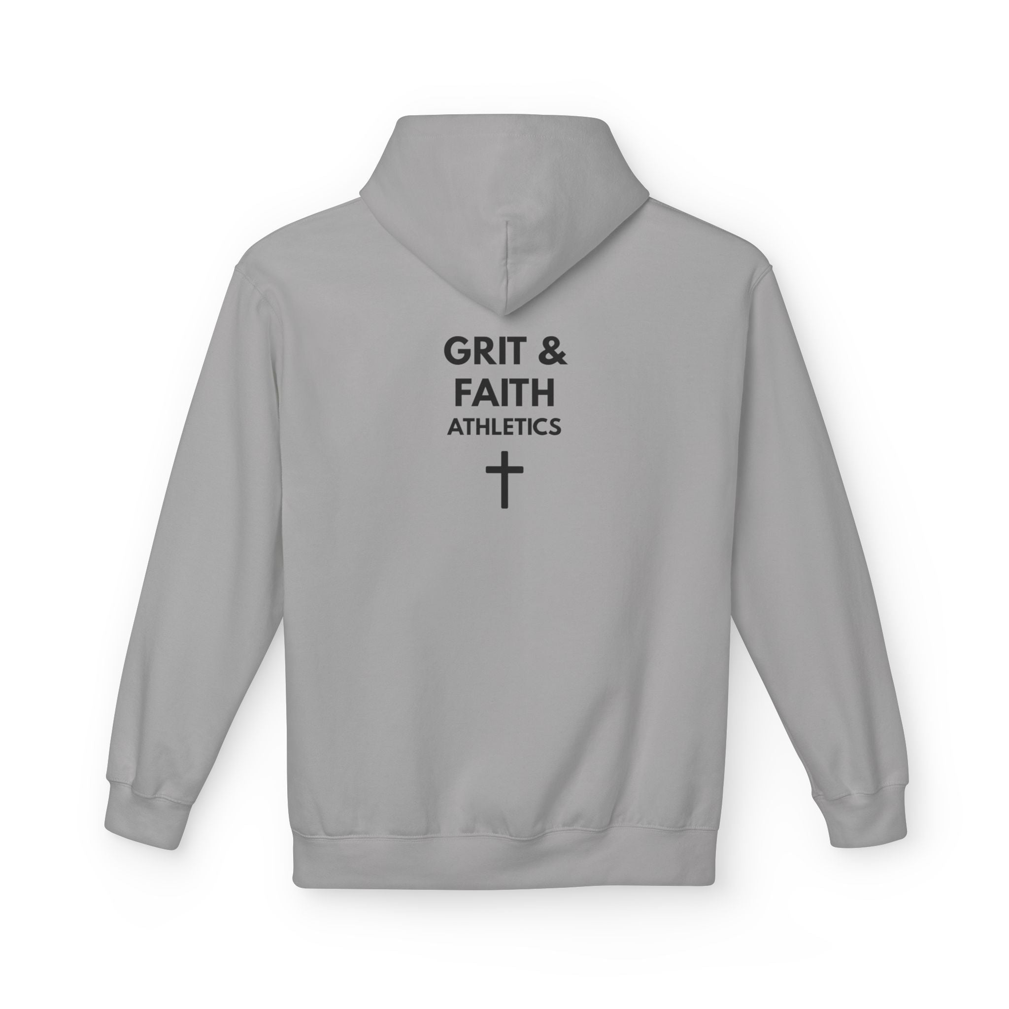 Grit and Faith Athletics Hoodie — Spartan Cross Pullover