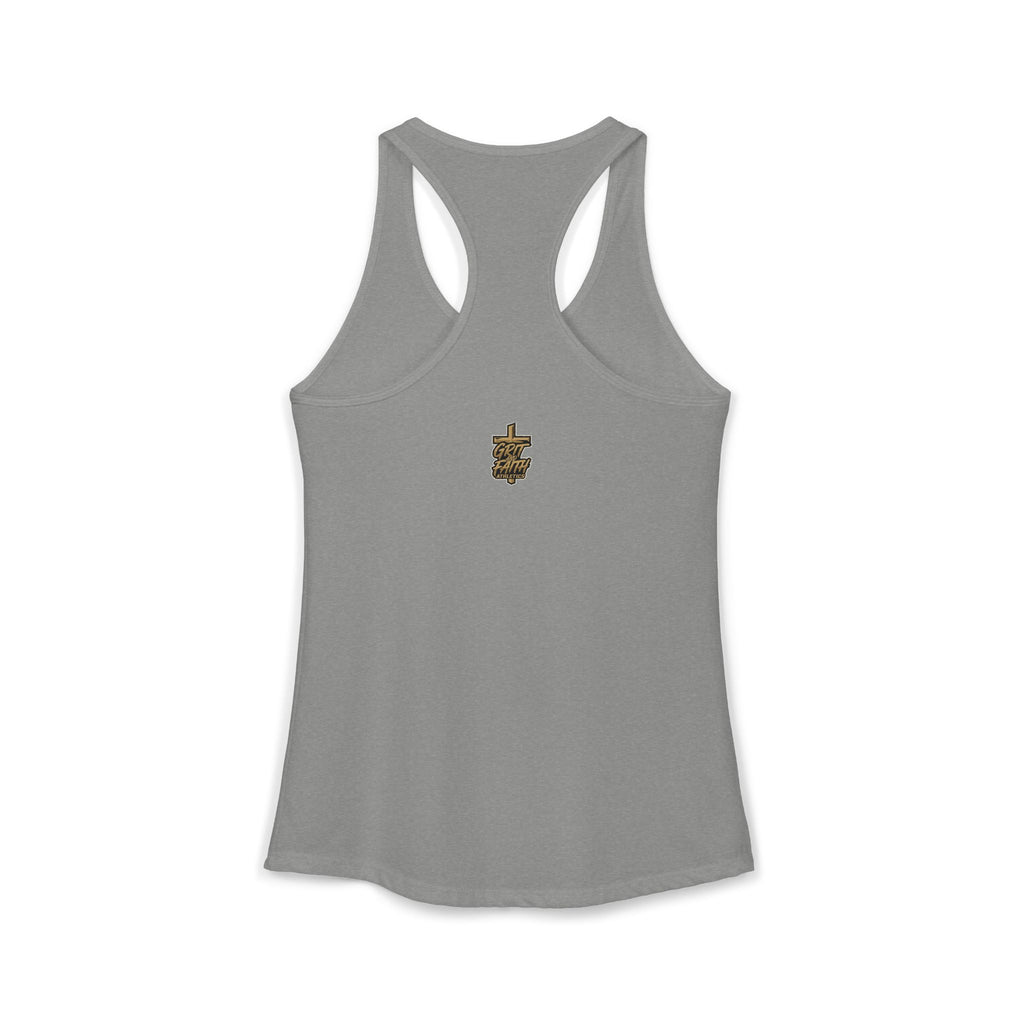 Grit and Faith Women's Racerback Tank - Faith Over Fear