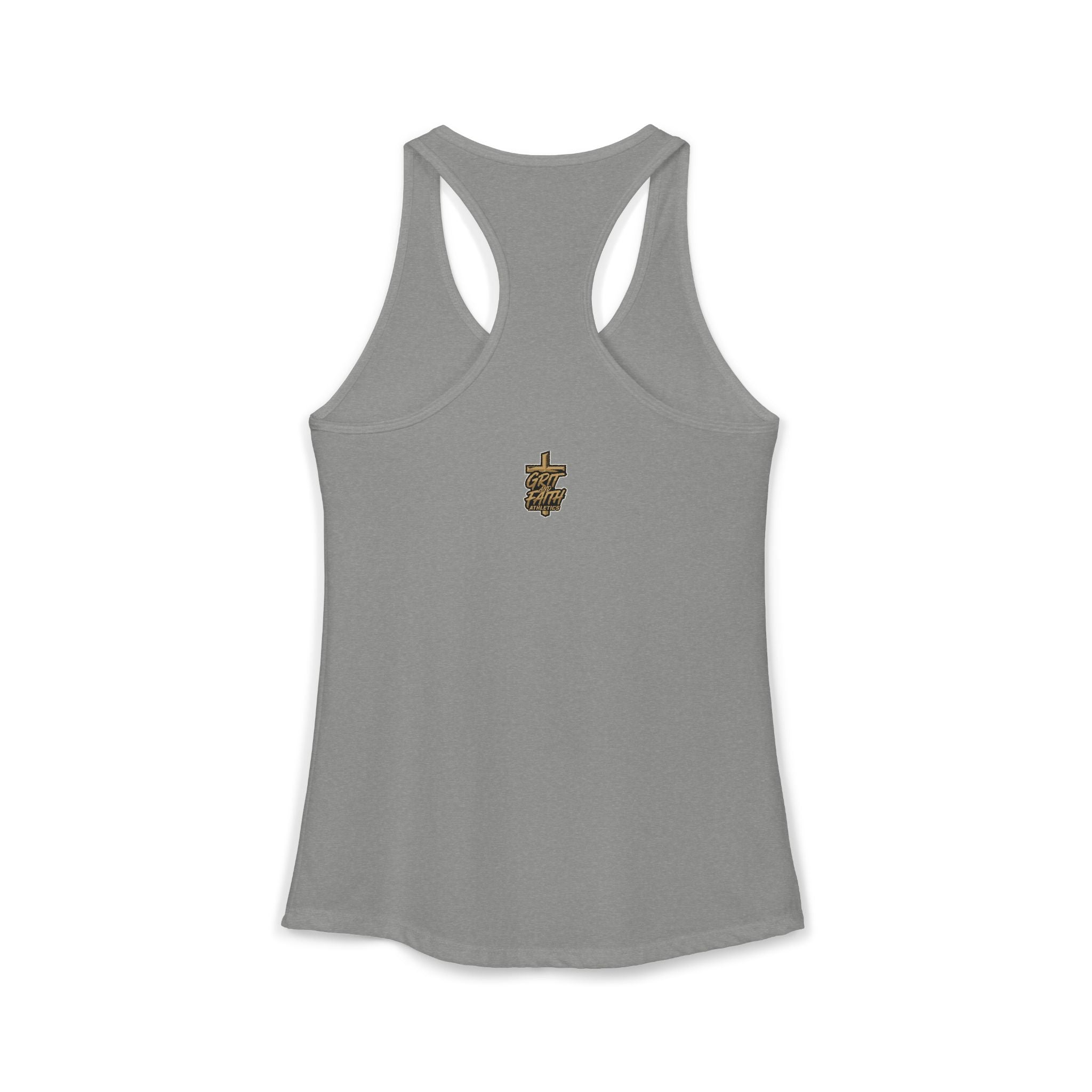 Grit and Faith Women's Racerback Tank - Faith Over Fear